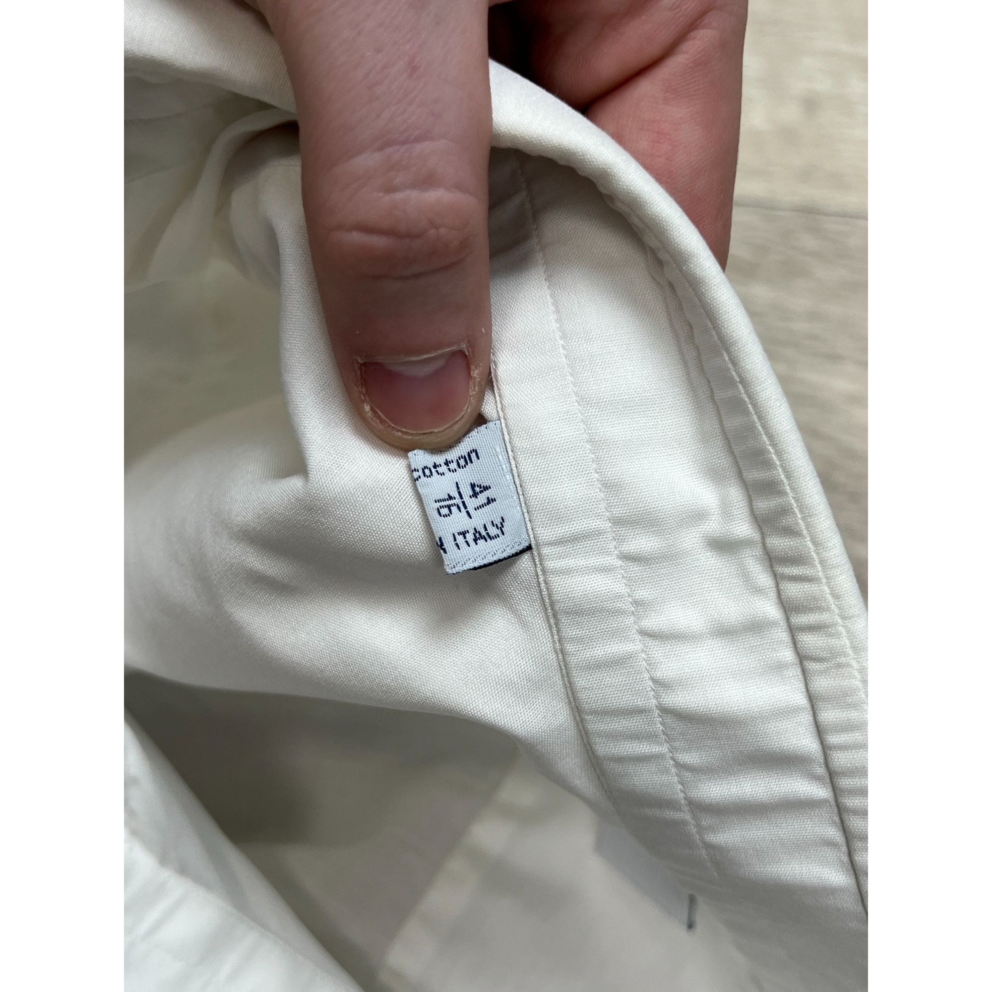 Brioni Brioni For Wenberg White Shirt (Y0196) Size US XXL / EU 58 / 5 - 7 Thumbnail