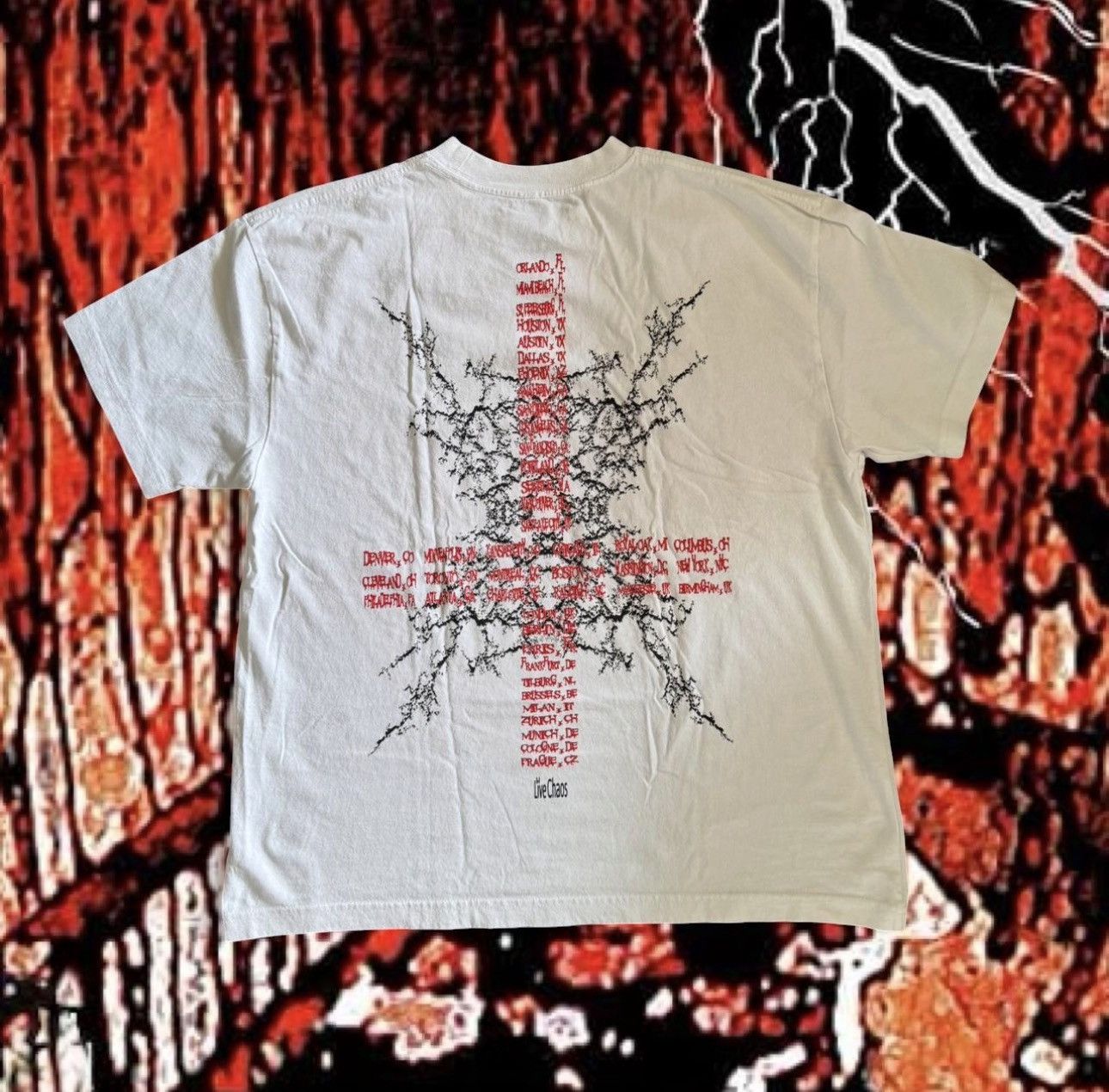 Ken Carson A Great Chaos Ken Carson tour tee Size US XL / EU 56 / 4 - 2 Thumbnail