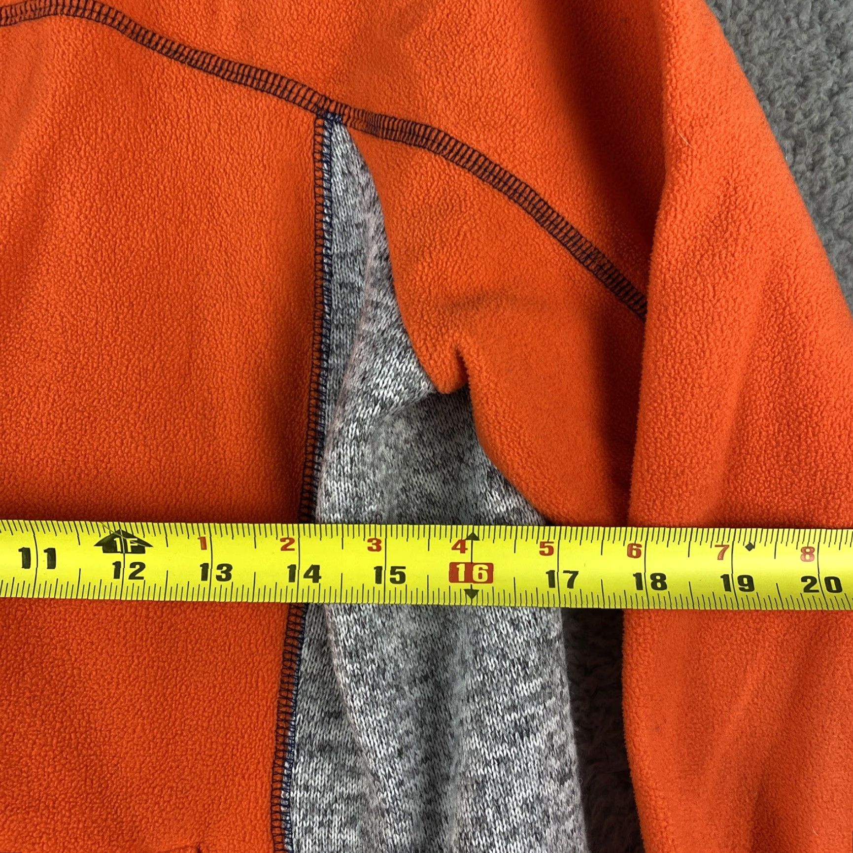 NFL Denver Broncos NFL For Her Large Zip Sweatshirt Fleece Jacket Women 49-13 / Colorblock Orange 100% Polyester Polyester Lining Brand NFL For Her Size L / US 10 / IT 46 - 5 Thumbnail