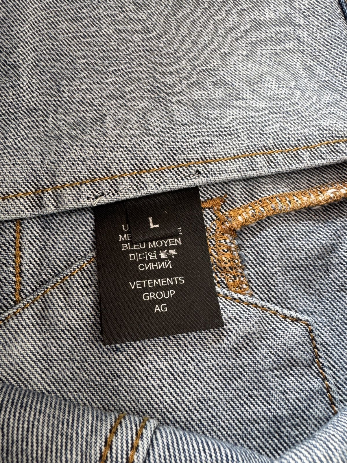 Vetements Vetements Denim Jacket Size US L / EU 52-54 / 3 - 9 Thumbnail