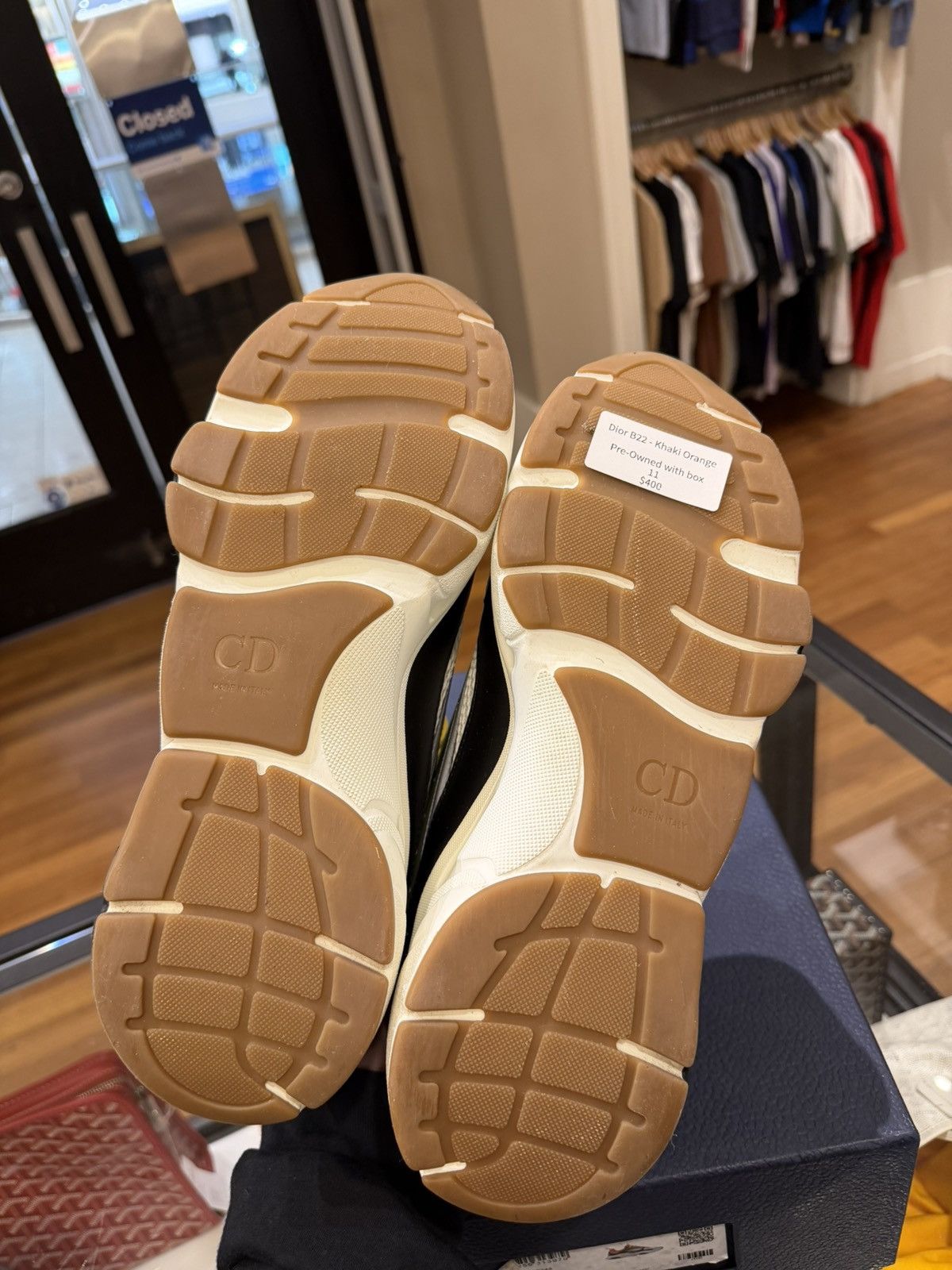 Dior Dior B22 - Khaki Orange Size US 11 / EU 44 - 7 Thumbnail