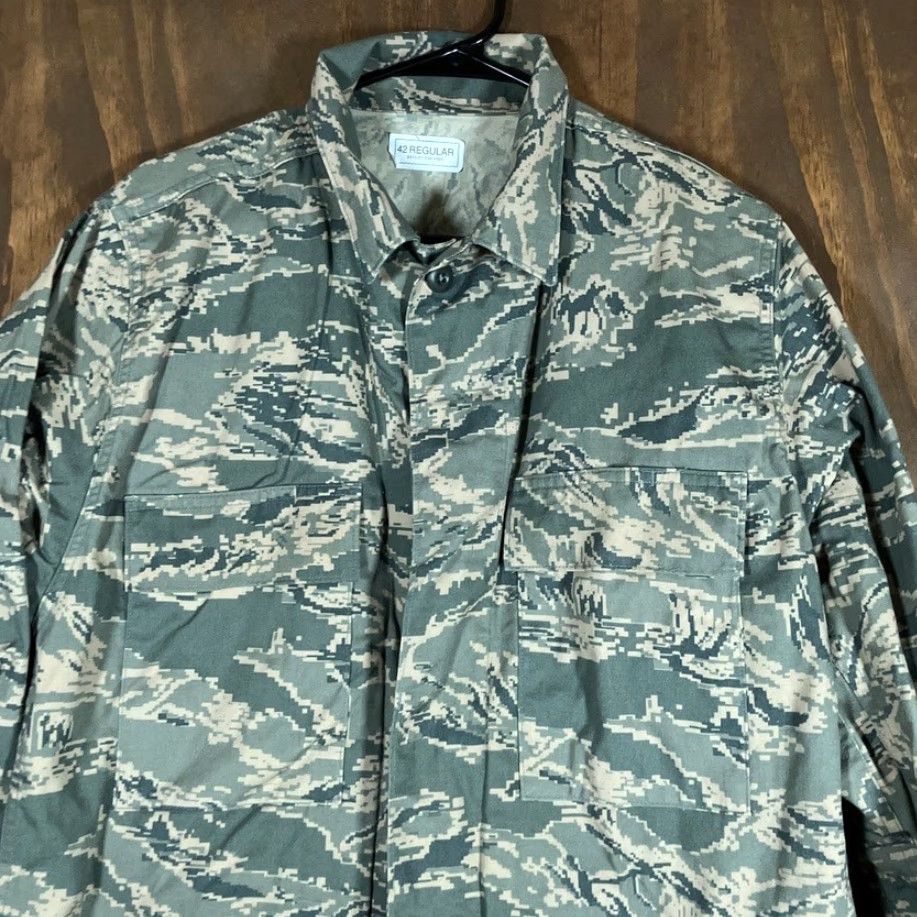 Vintage VINTAGE U.S. Air Force Airman Battle Mens Coat Green OCP Camouflage Uniform 42 Regular Size US XS / EU 42 / 0 - 2 Thumbnail