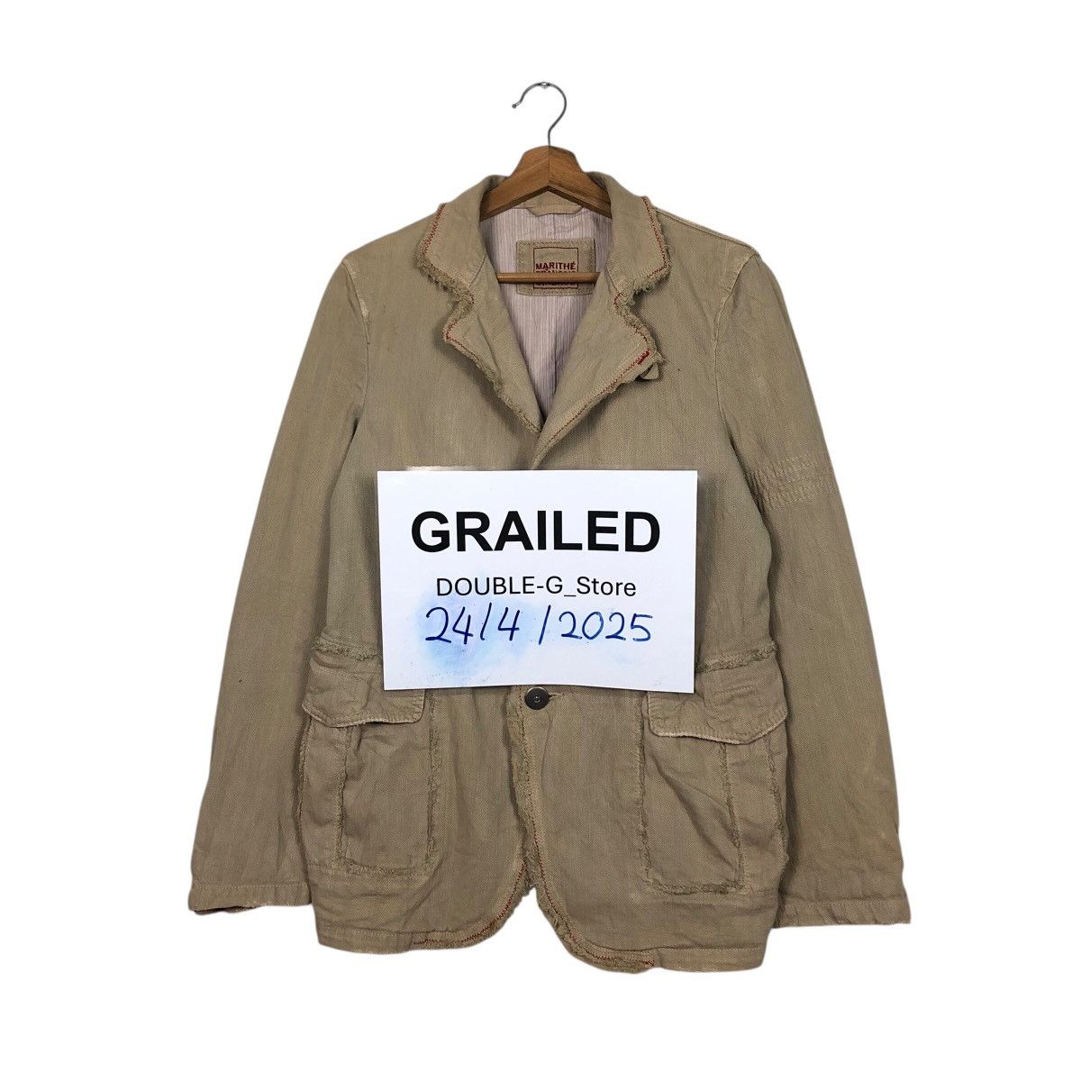 Marithe + Francois Girbaud 📌Rich Brown Vintage Chore Jacket Marithe Francois Girbaud Size US M / EU 48-50 / 2 - 1 Thumbnail