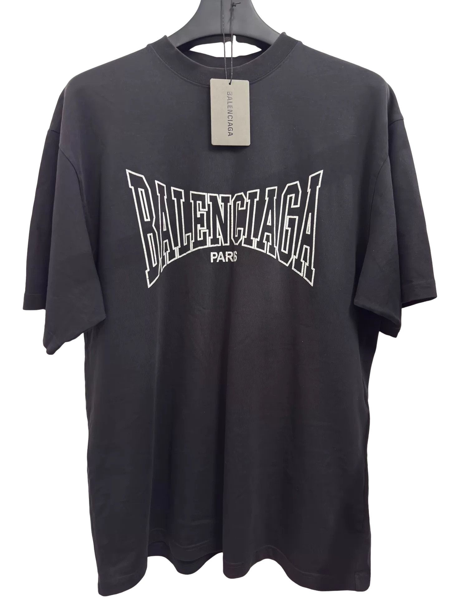 Balenciaga Balenciaga Graphic Logo T-Shirt XS Size US XS / EU 42 / 0 - 1 Thumbnail