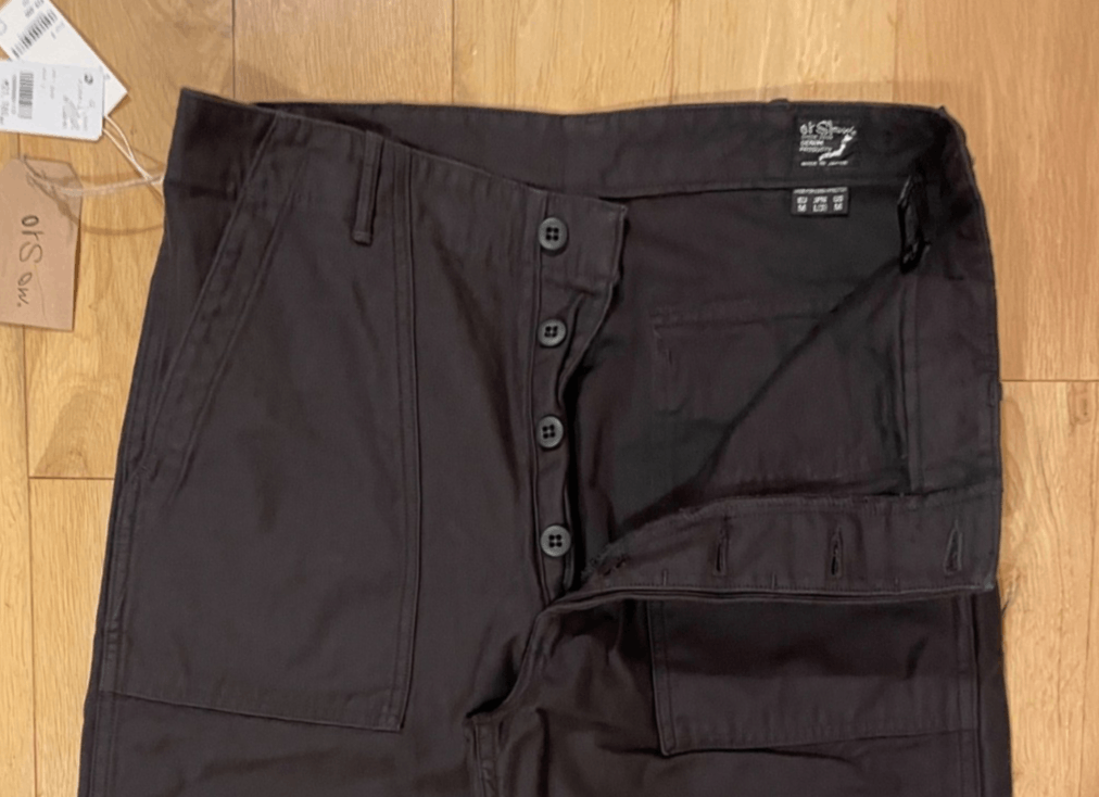 Orslow orSlow Regular Fit US Army Fatigue Pants Black Size 3 Size US 34 / EU 50 - 4 Thumbnail