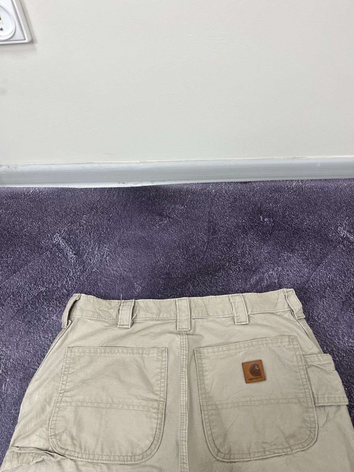 Carhartt × Vintage Vintage 90s Carhartt Y2K Faded Work Baggy Pants Jeans Size US 33 - 6 Thumbnail
