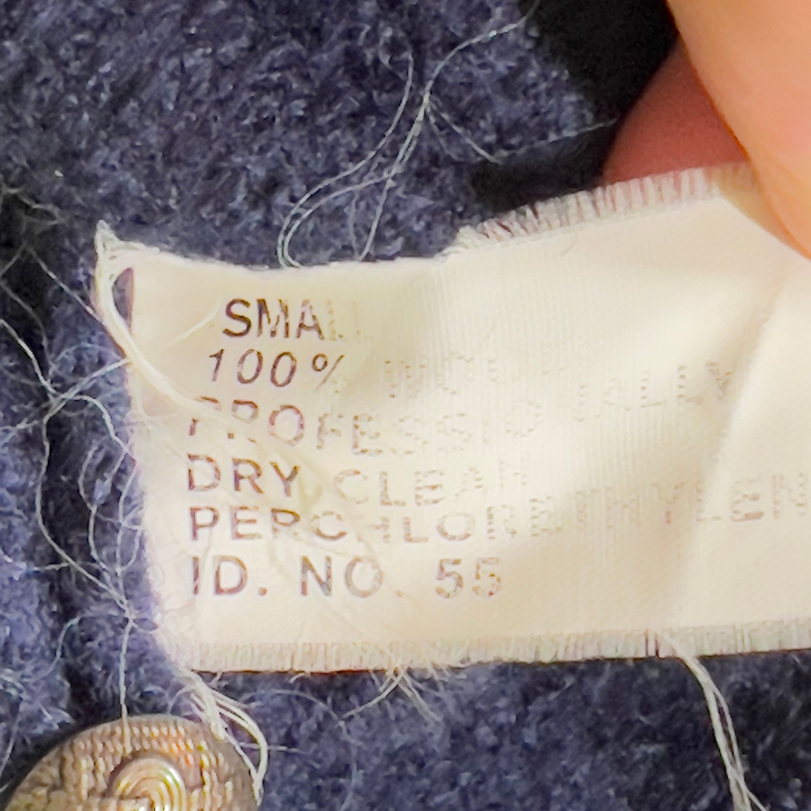 Other MAIRI Boiled Wool Cardigan Sweater Woman S Vintage Jacket Size S / US 4 / IT 40 - 6 Thumbnail