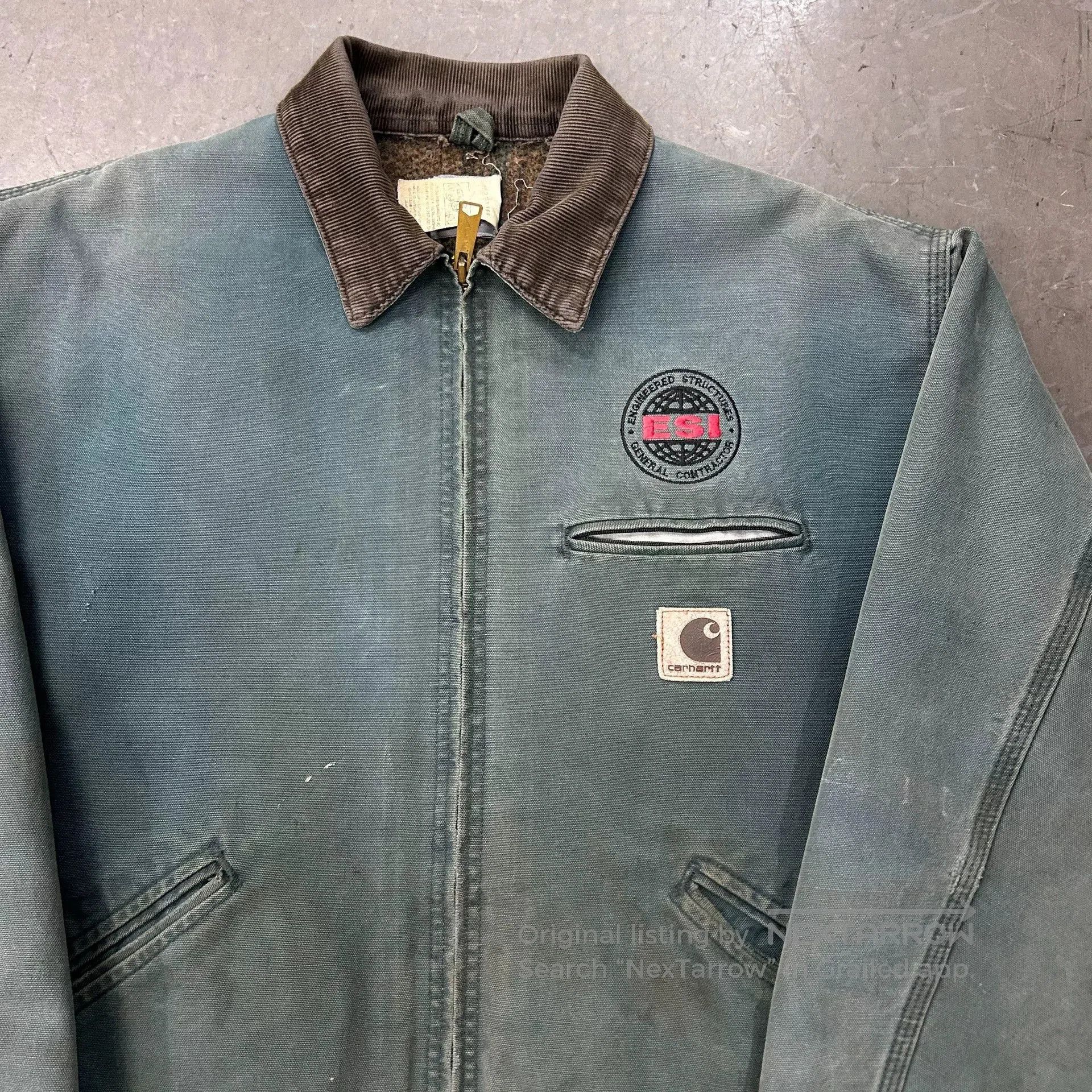 Vintage Vintage Carhartt J43 Detroit Jacket. Size US XL / EU 56 / 4 - 2 Thumbnail