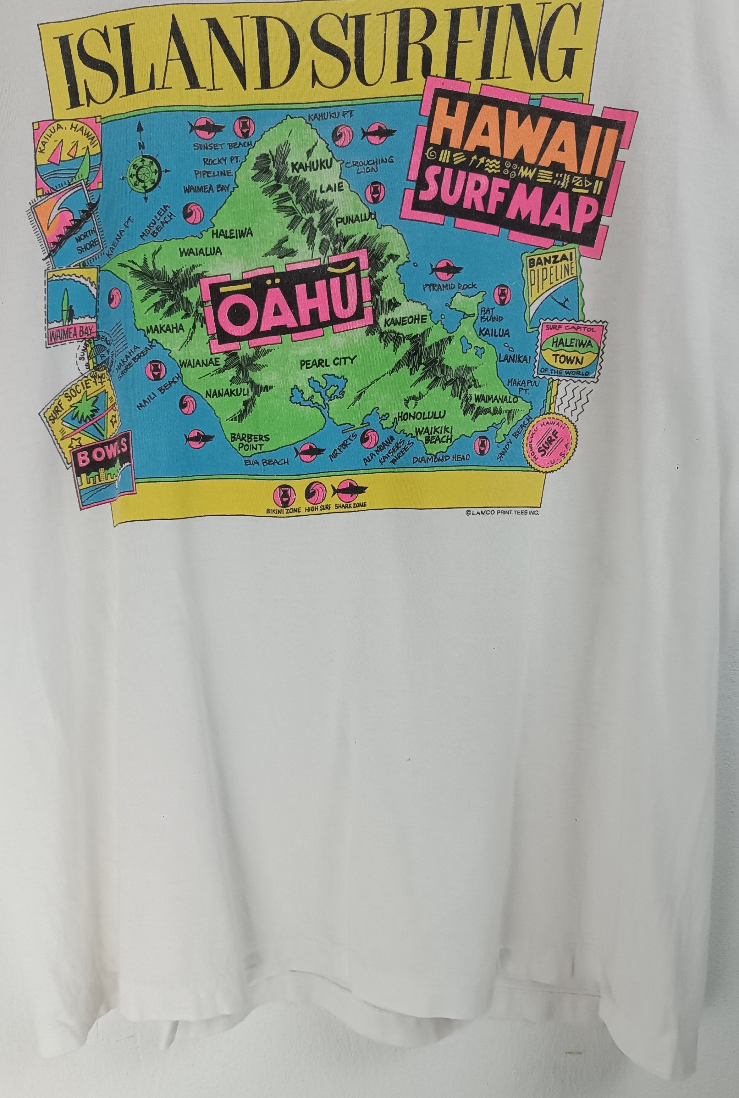 Other VINTAGE 90'S HAWAII ISLAND SURFING TEE SUN SURF QUIKSILVER Size US L / EU 52-54 / 3 - 7 Thumbnail