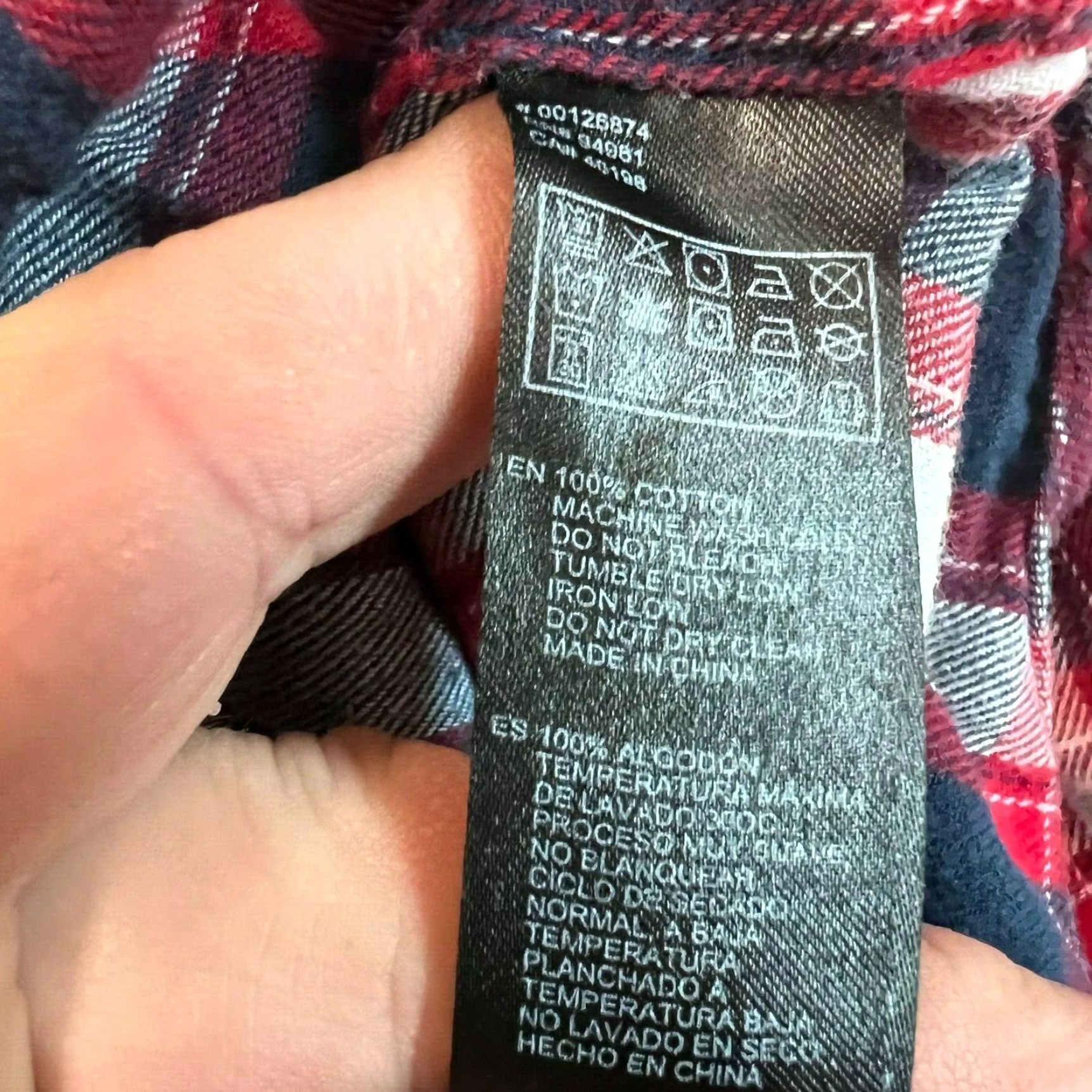 Forever 21 Forever 21 Button-Up Shirt Womens Plaid Flannel Multicolor Long Sleeve Size L Size L / US 10 / IT 46 - 7 Thumbnail