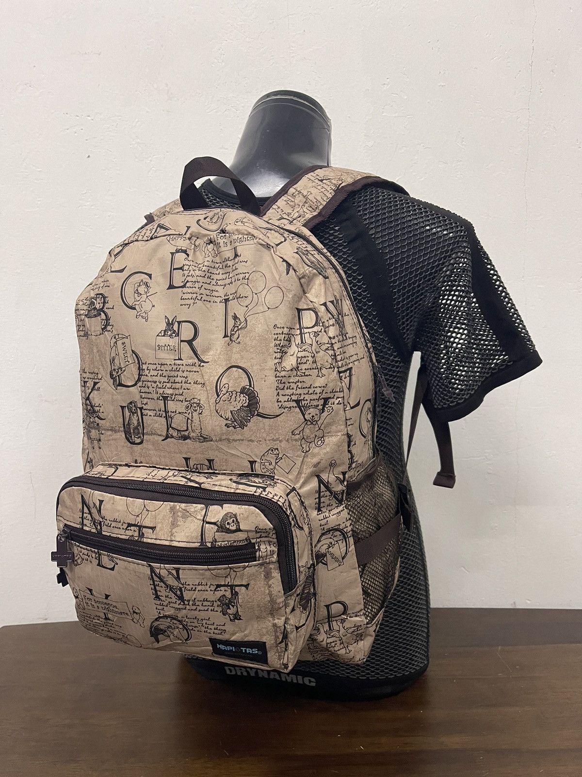 Japanese Brand Unisex HAPI+TAS Fullprint nylon bagpack Size ONE SIZE - 2 Thumbnail