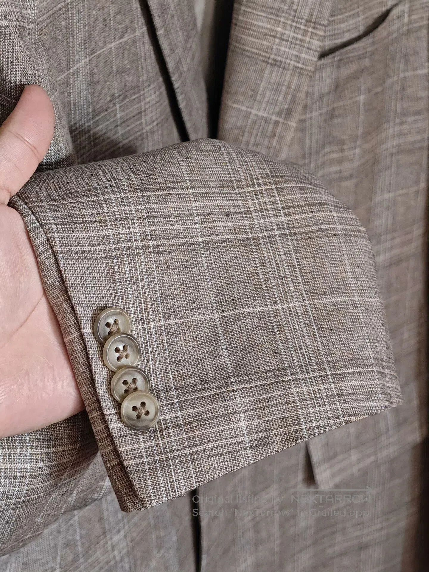 Joseph Abboud Joseph Abboud Silk-Linen Blazer. Size US L / EU 52-54 / 3 - 4 Thumbnail