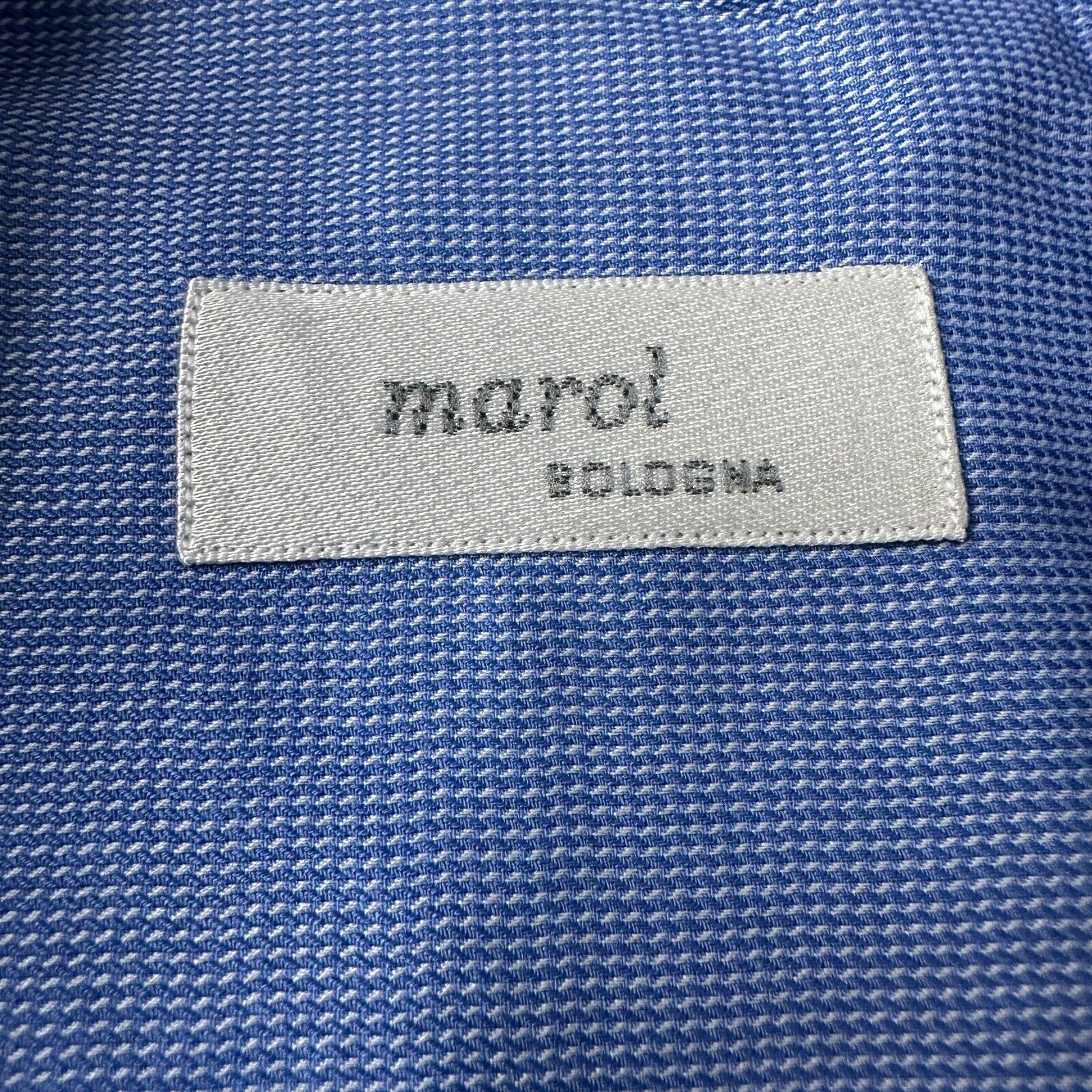 The Unbranded Brand Marol Bologna Dress Shirt Men’s 43 / 17 Blue Long Sleeve Size US XL / EU 56 / 4 - 6 Thumbnail