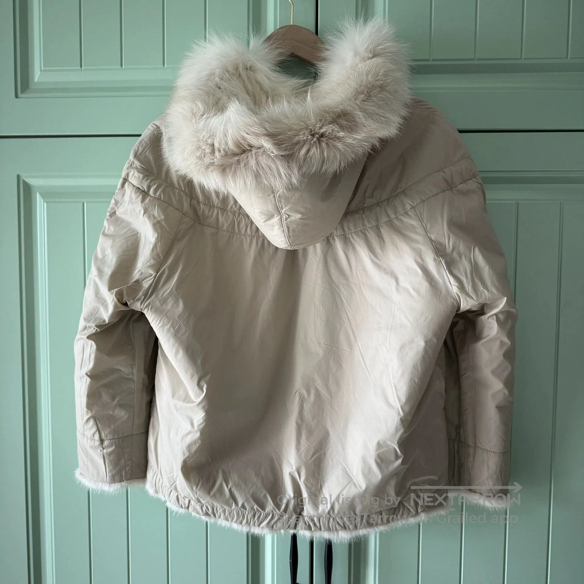 Brunello Cucinelli Brunello Cucinelli Beige Mink Coat. Size US M / EU 48-50 / 2 - 7 Thumbnail