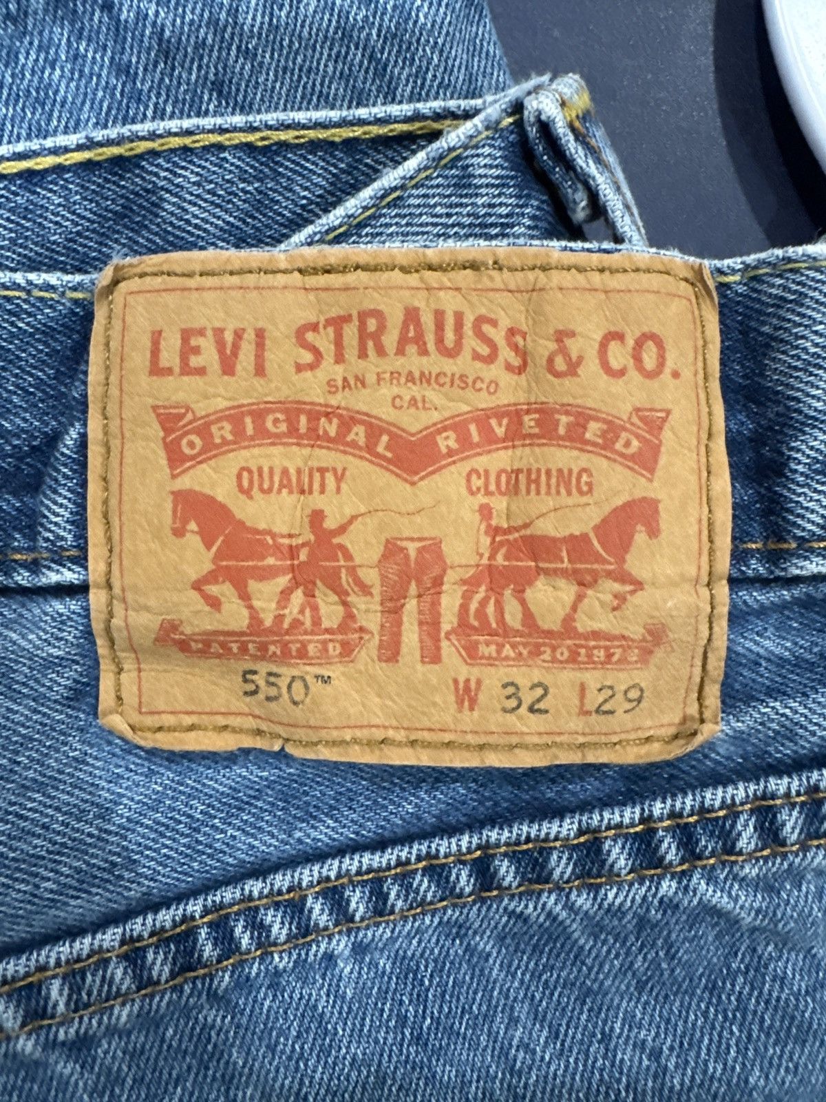 Levi's Levis 550 jeans 32x29 Size US 32 / EU 48 - 3 Thumbnail