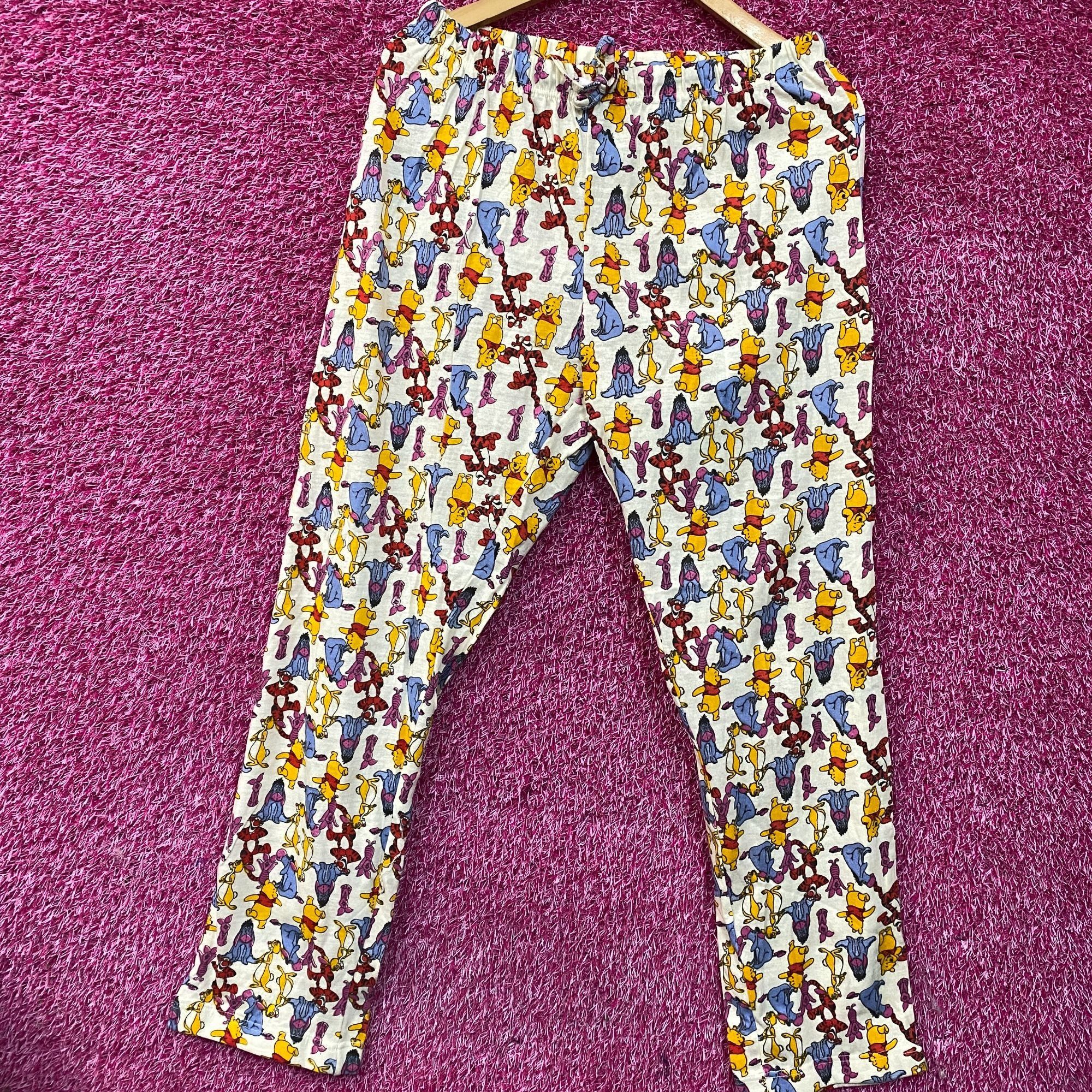 Disney Disney Winnie The Pooh and Friends Yellow Lounge Pajama Pant Size 30" / US 8 / IT 44 - 3 Thumbnail