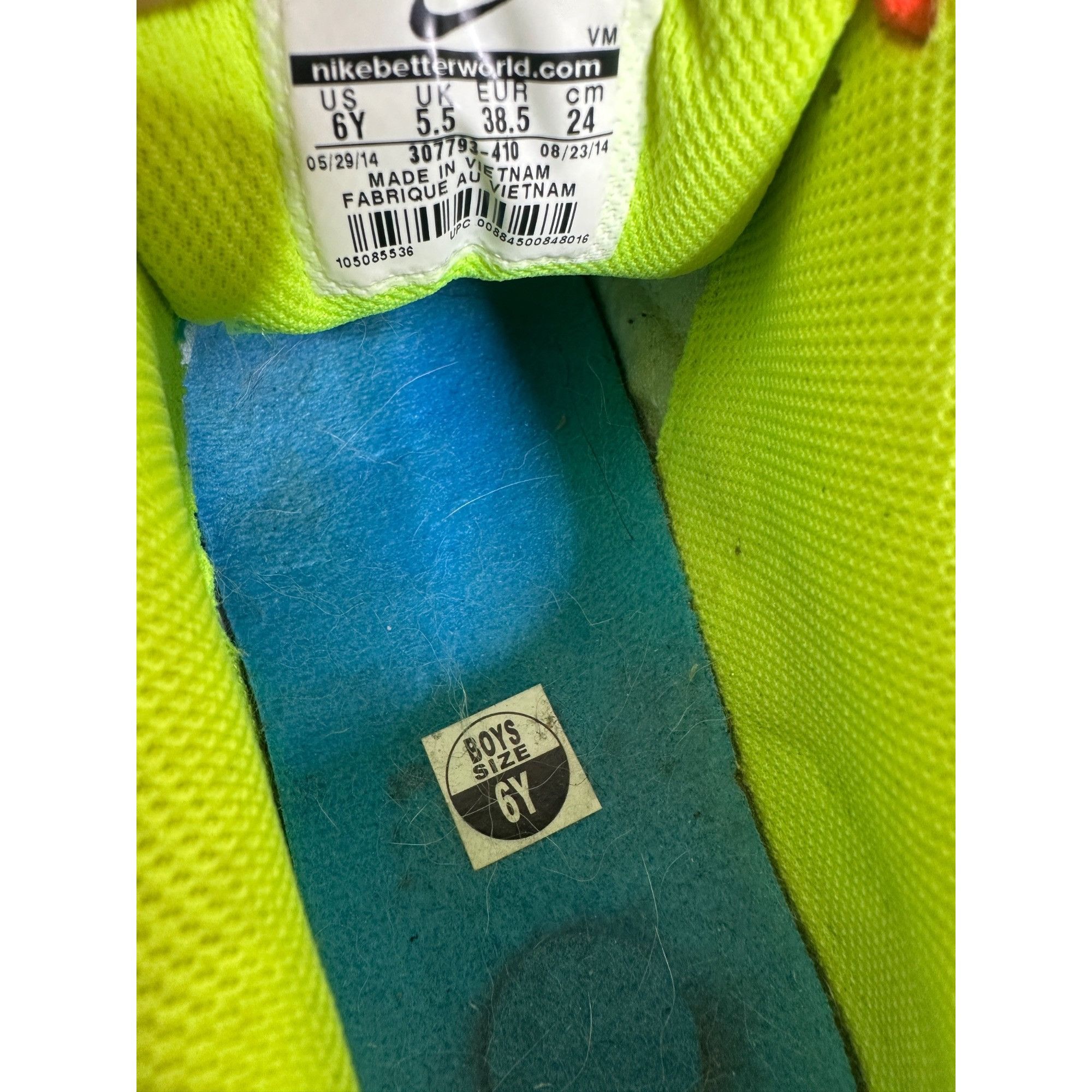 Nike Nike(GS) Nike Air Max 90 'Photo Blue' Size US 6 / EU 39 - 5 Thumbnail