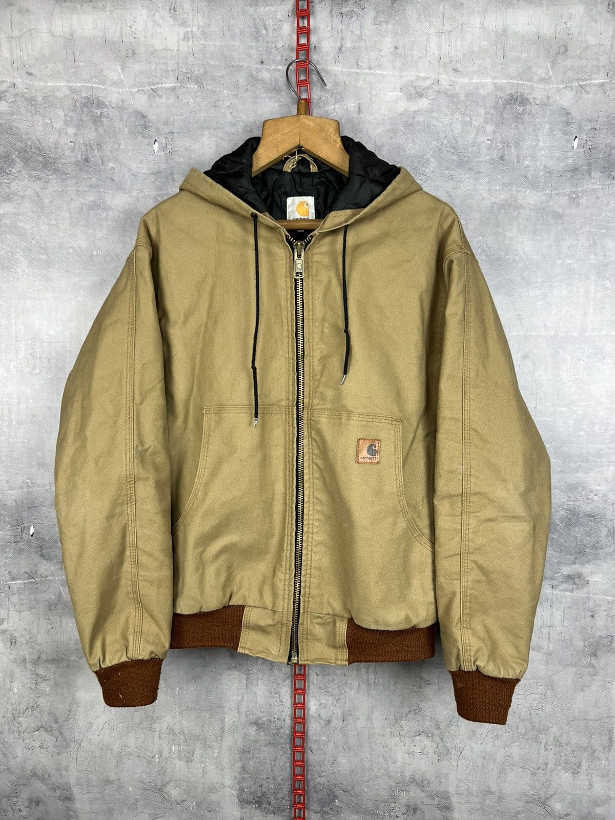 Carhartt Wip Vintage Carhartt Duck Canvas Hoodie Men’s Jacket Size M Size US M / EU 48-50 / 2 - 2 Thumbnail
