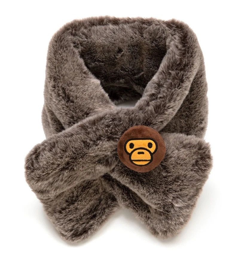 小物 BABY MILO PLUSH DOLL SCARF A BATHING APE BAPE KIDS BABY MILO PLUSH DOLL SCARF