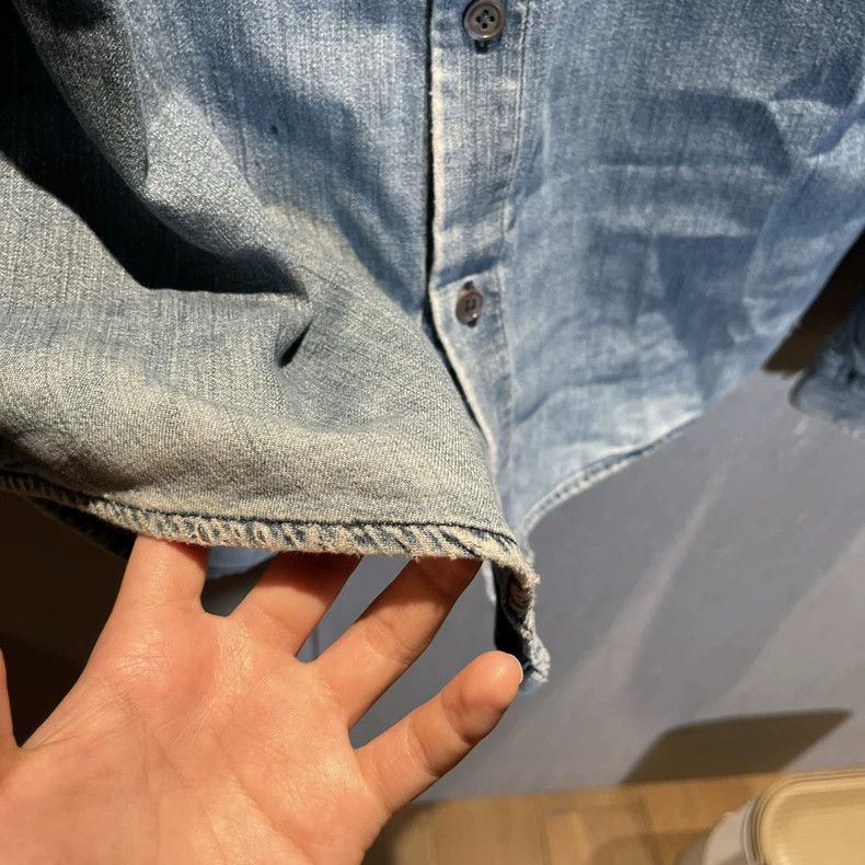 Helmut Lang Helmut lang 90s Denim Shirt 2504-Nextarrow Size US M / EU 48-50 / 2 - 3 Thumbnail