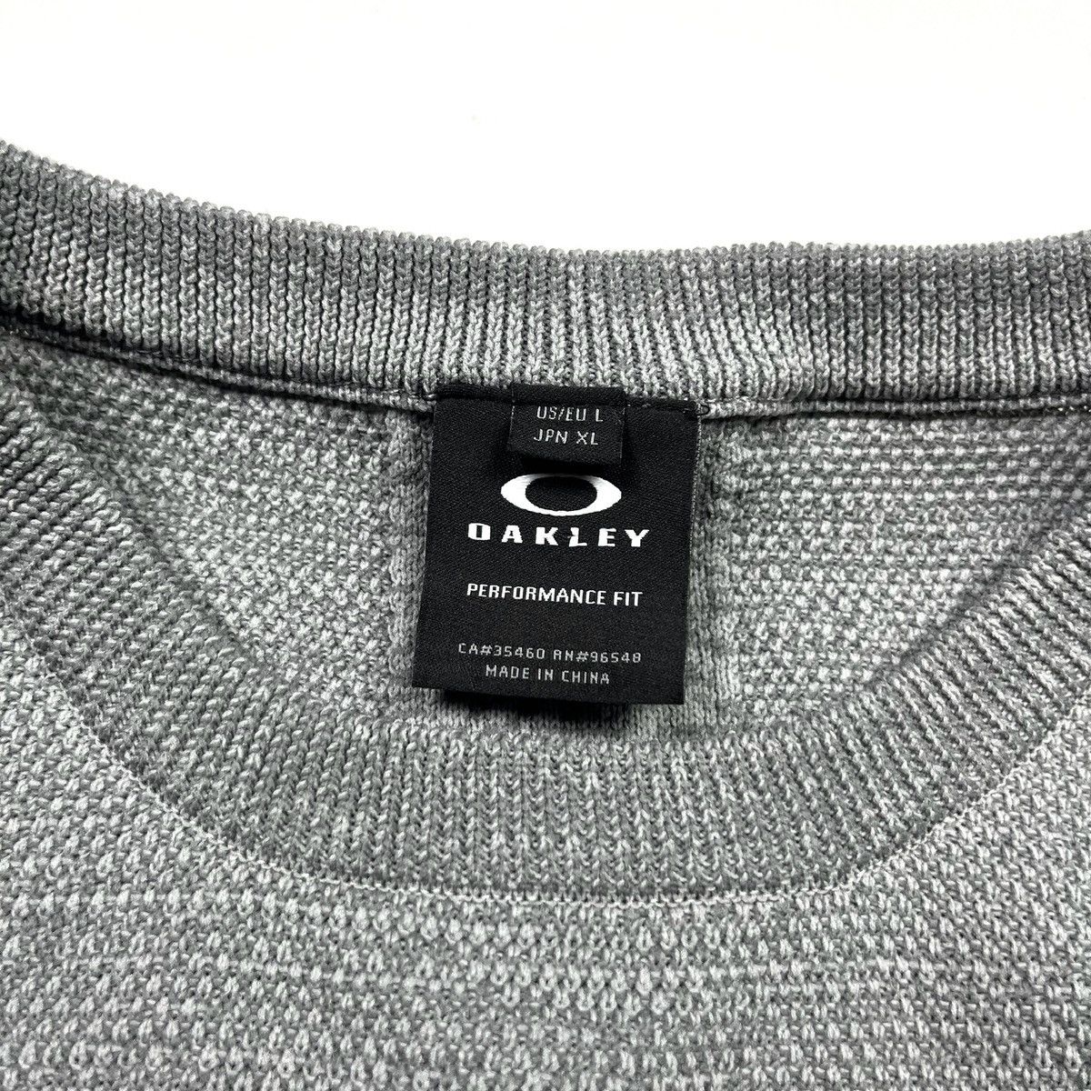Oakley Oakley Long Sleeve Thermo Japanese Brand Streetwear Gray Size US XL / EU 56 / 4 - 5 Thumbnail