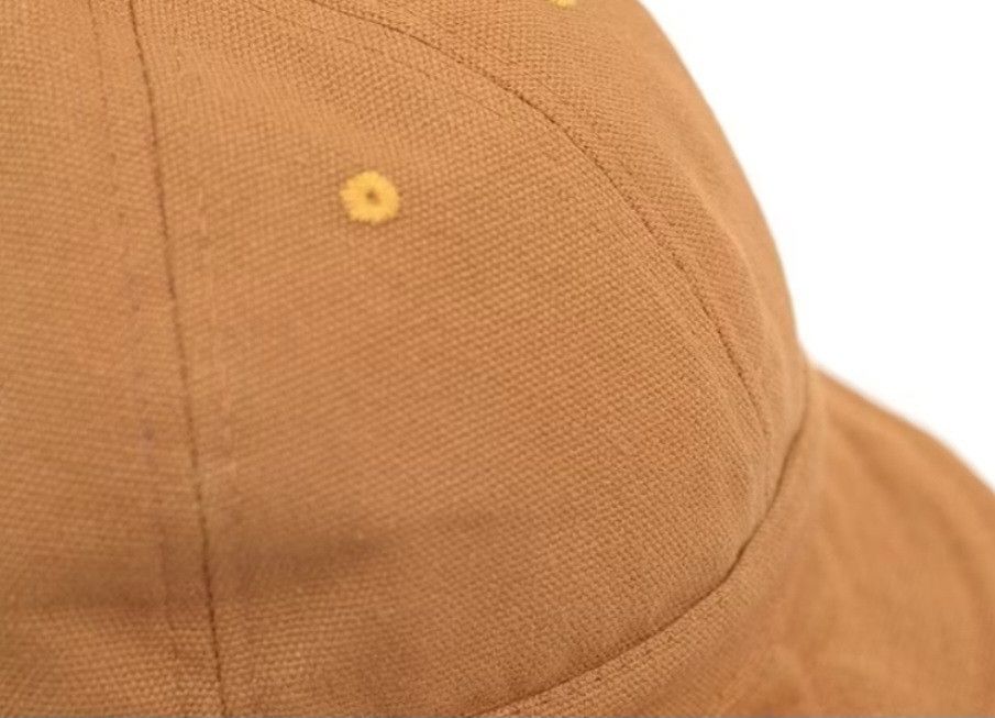 Japanese Brand 💥Khakis colour Japanese style harajuku short brim cap Size ONE SIZE - 4 Thumbnail