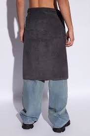 Balenciaga Towel Skirt in Grey Size US 34 / EU 50 - 4 Thumbnail