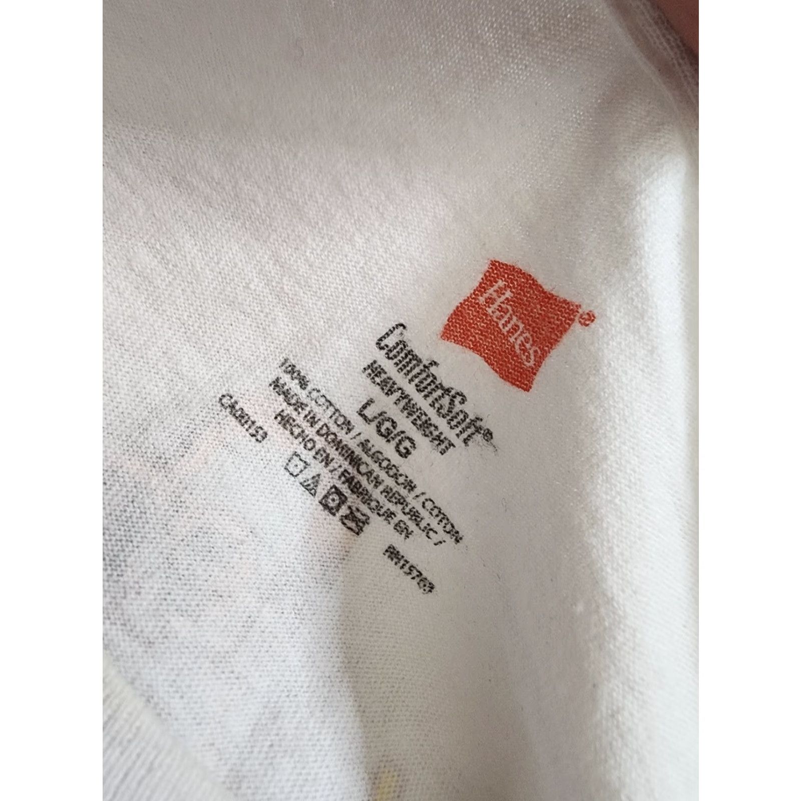 Hanes ELTON JOHN Concert Tour 2012 ROCKET MAN The Definitive Hits Tour T Shirt Mens L White Size US L / EU 52-54 / 3 - 4 Thumbnail