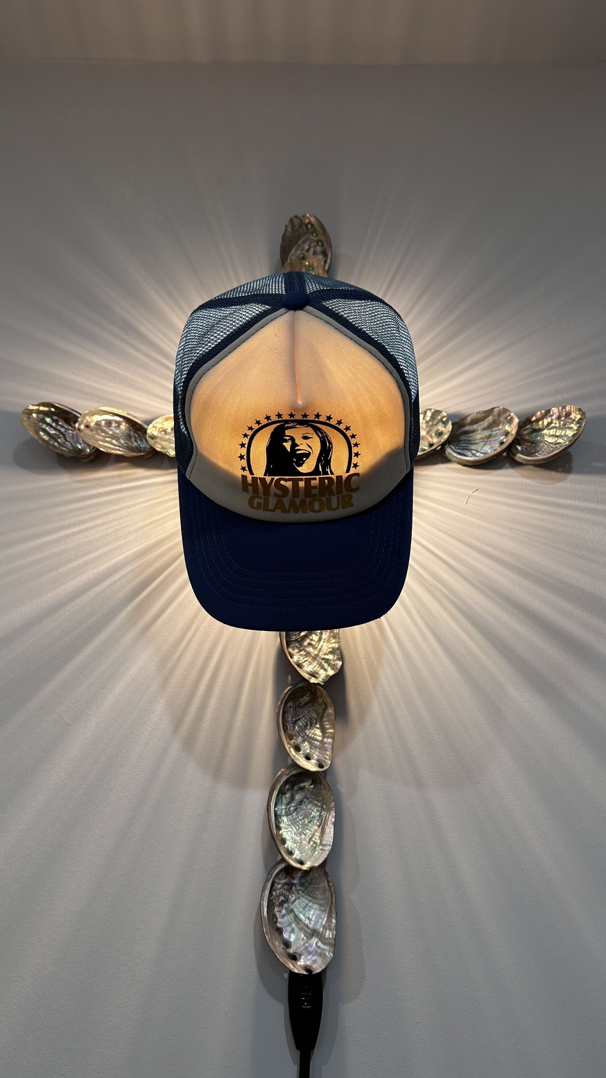 Hysteric Glamour Hysteric Glamour Blue/Yellow Girl Trucker Hat Size ONE SIZE - 1 Thumbnail