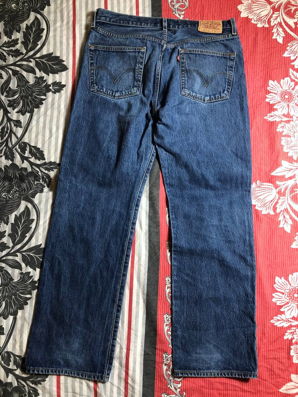 Levi's Vintage 90s Levi’s 501 Boot Cut Made in USA Size US 36 / EU 52 - 12 Thumbnail