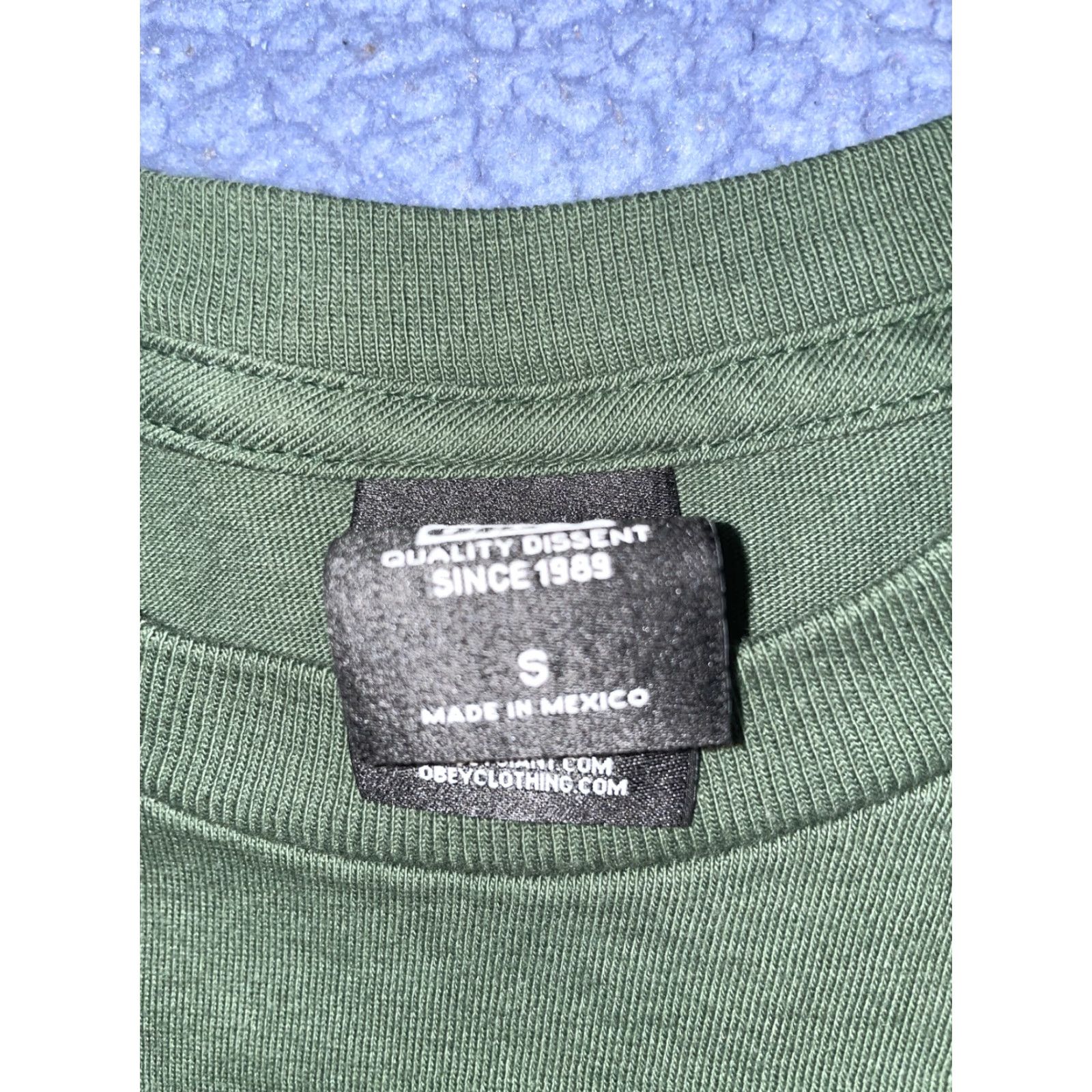Obey OBEY T-Shirt Green Small Men S Regular Size US S / EU 44-46 / 1 - 3 Thumbnail