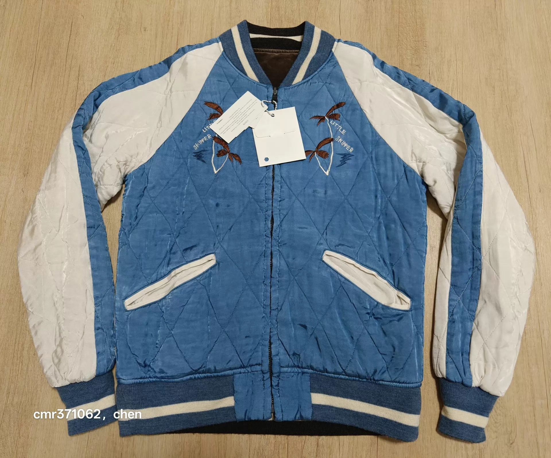 Visvim visvim 15SS Douglas Reversible Rayon Jkt Blue2 Size US M / EU 48-50 / 2 - 1 Thumbnail