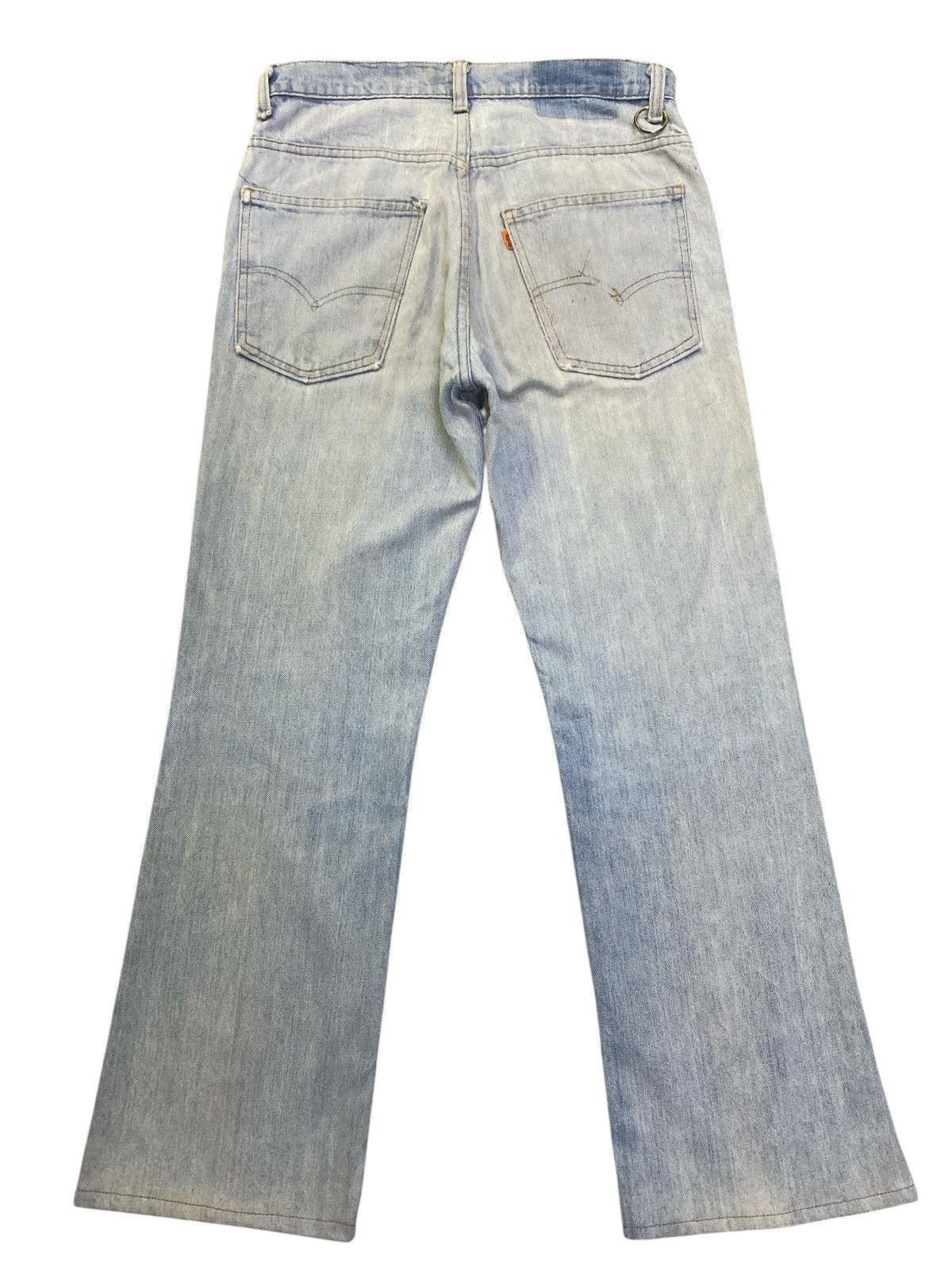 Vintage 70s Levi’s Jeans Orange Tab Button 8 Talon Zipper