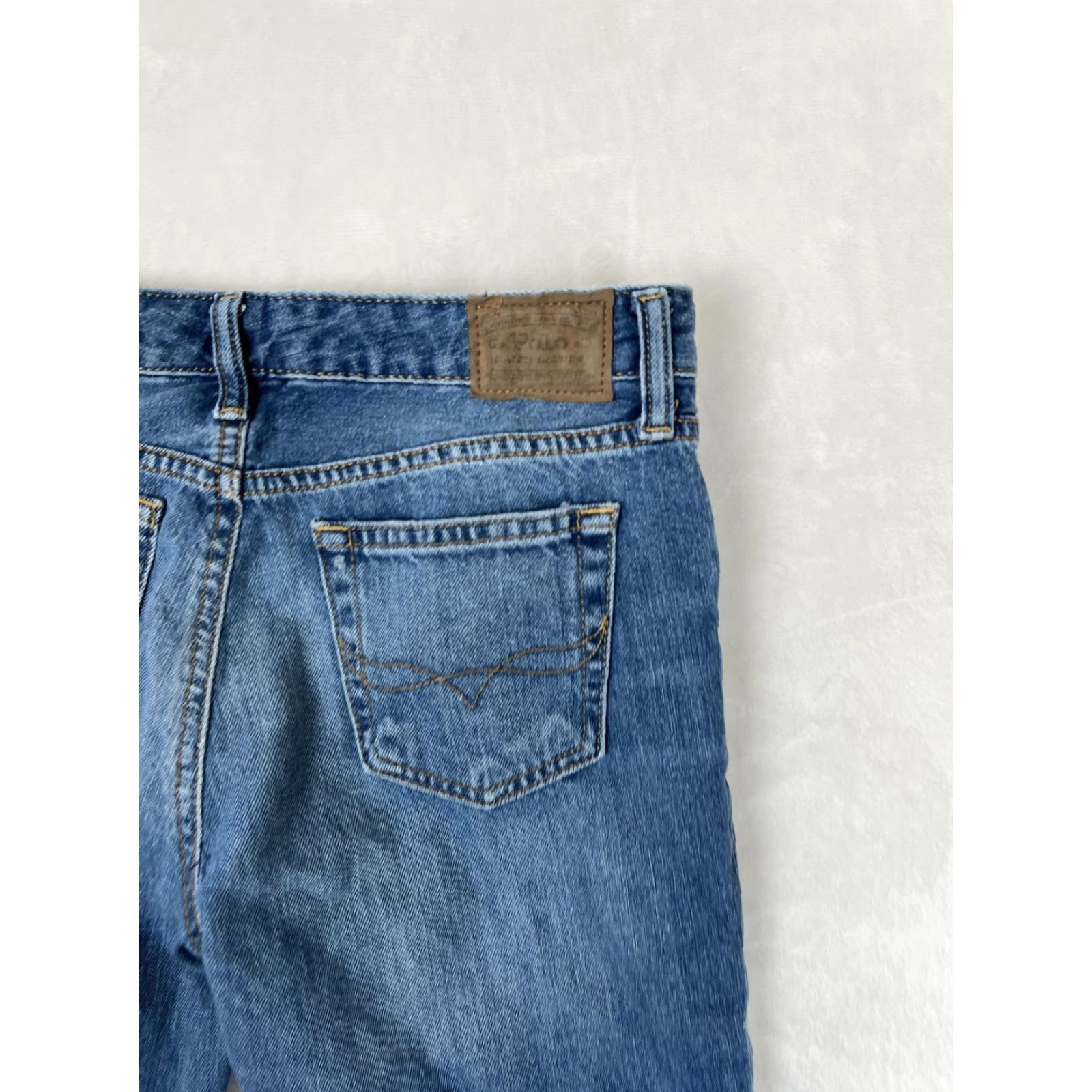 Polo Ralph Lauren Polo Ralph Lauren Astor Slim Boyfriend Jeans Juniors 16 Blue Medium Wash Denim Size 38" / US 16 / IT 52 - 7 Thumbnail