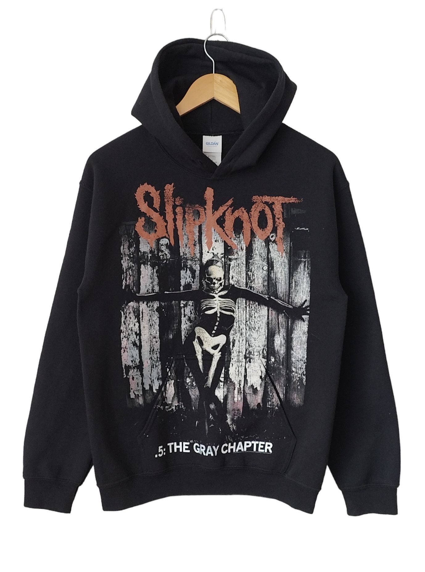 Band Tees × Slipknot × Vintage Slipknot .5 The Grey Chapter VTG 2014 Sweatshirt Hoodie Size US S / EU 44-46 / 1 - 1 Thumbnail