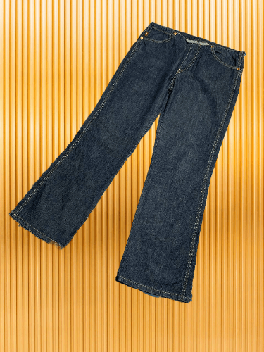 Levi's × Vintage Vintage Levis Flare Leg BAGGY Jeans Size 30" / US 8 / IT 44 - 1 Thumbnail