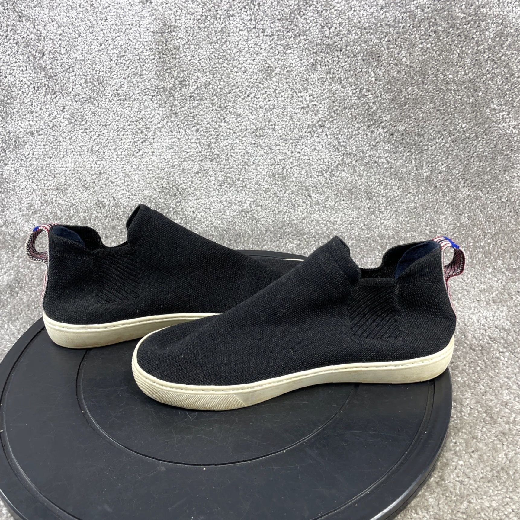 Rothy's VINTAGE Rothy's Chelsea Boots Women Size 9 Black Knit Ankle Casual Outdoor Flat Size US 9 / IT 39 - 7 Thumbnail