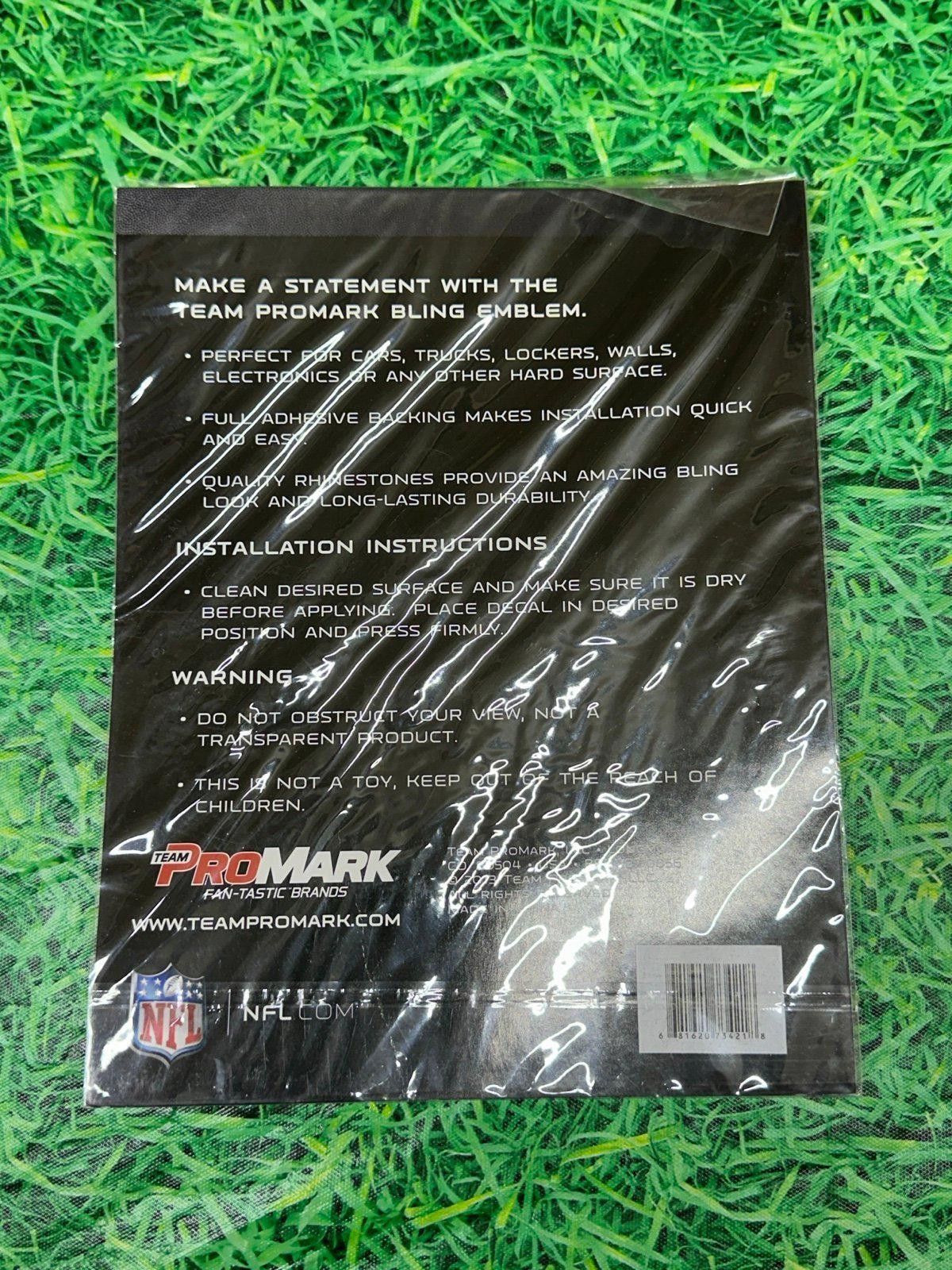 NFL New York Jets Auto Emblem [NEW] NFL Glitter Decal Sticker Size ONE SIZE - 3 Thumbnail