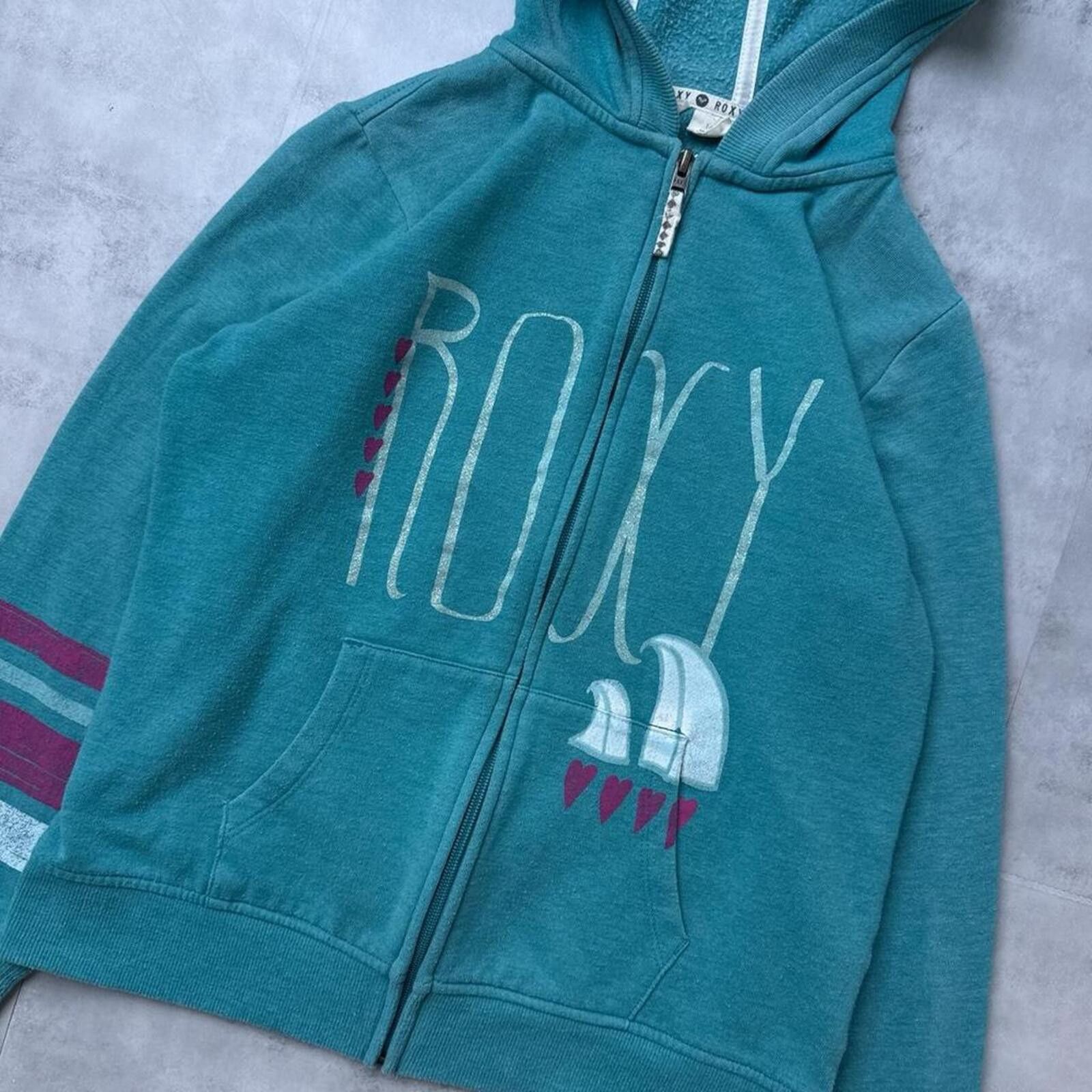 Royal Robbins Y2K Roxy Surf 00s Blue Zip Up Hoodie Jacket Size S / US 4 / IT 40 - 4 Thumbnail