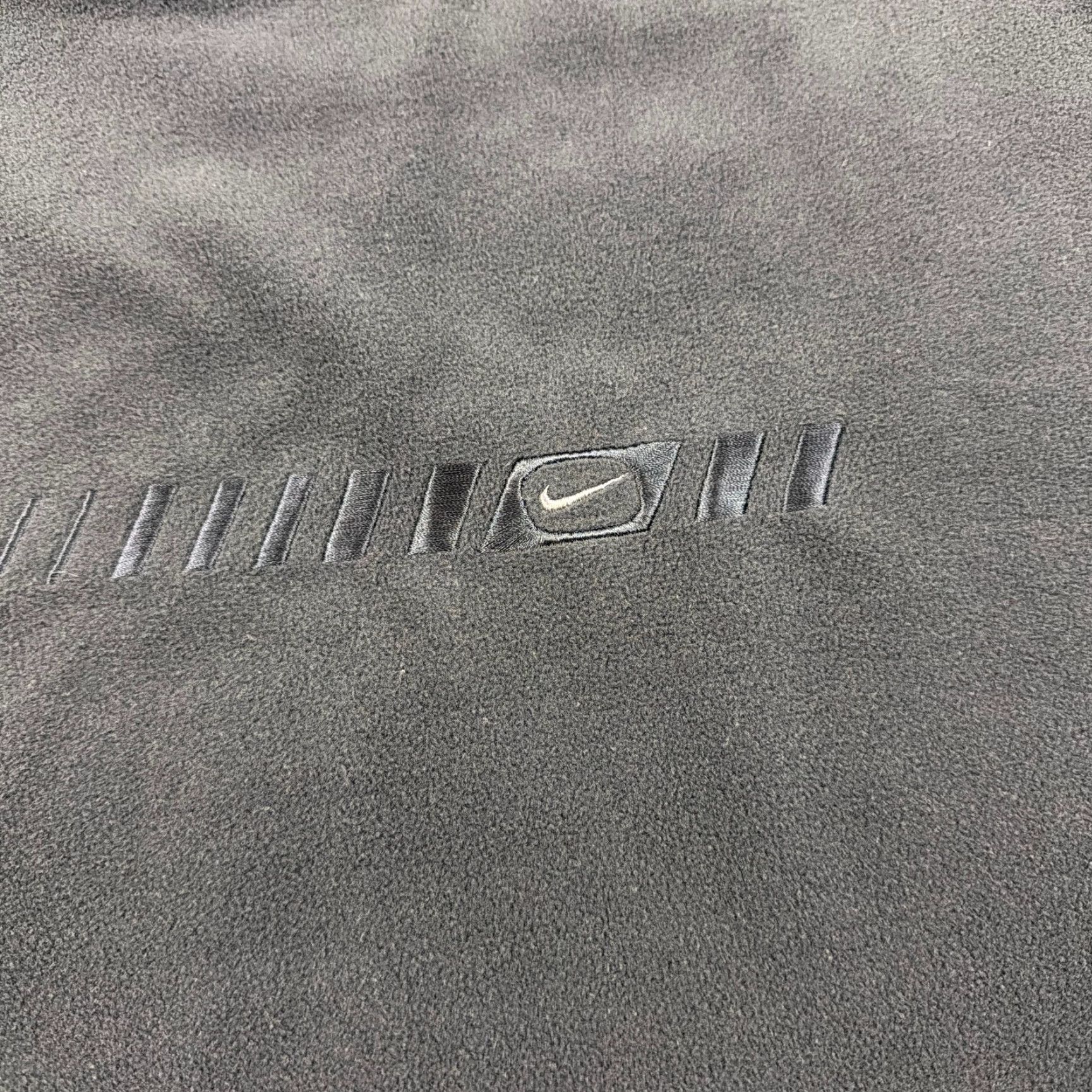 Nike Nike Sweater Mens XL Gray Fleece Crewneck Pullover Long Sleeve Swoosh Size US XL / EU 56 / 4 - 3 Thumbnail