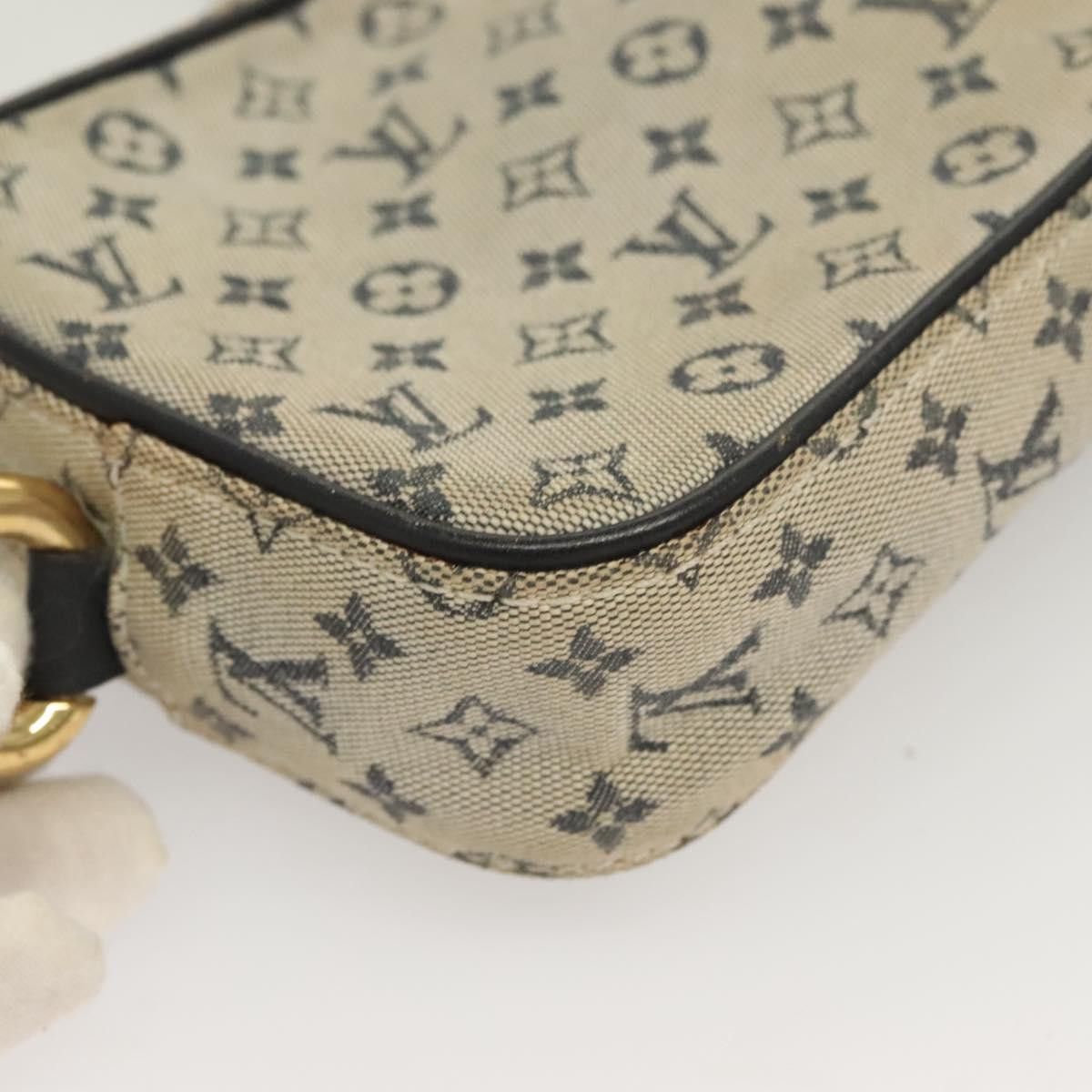 Louis Vuitton LOUIS VUITTON Monogram Mini Juliet MM Shoulder Bag Blue Size ONE SIZE - 16 Thumbnail