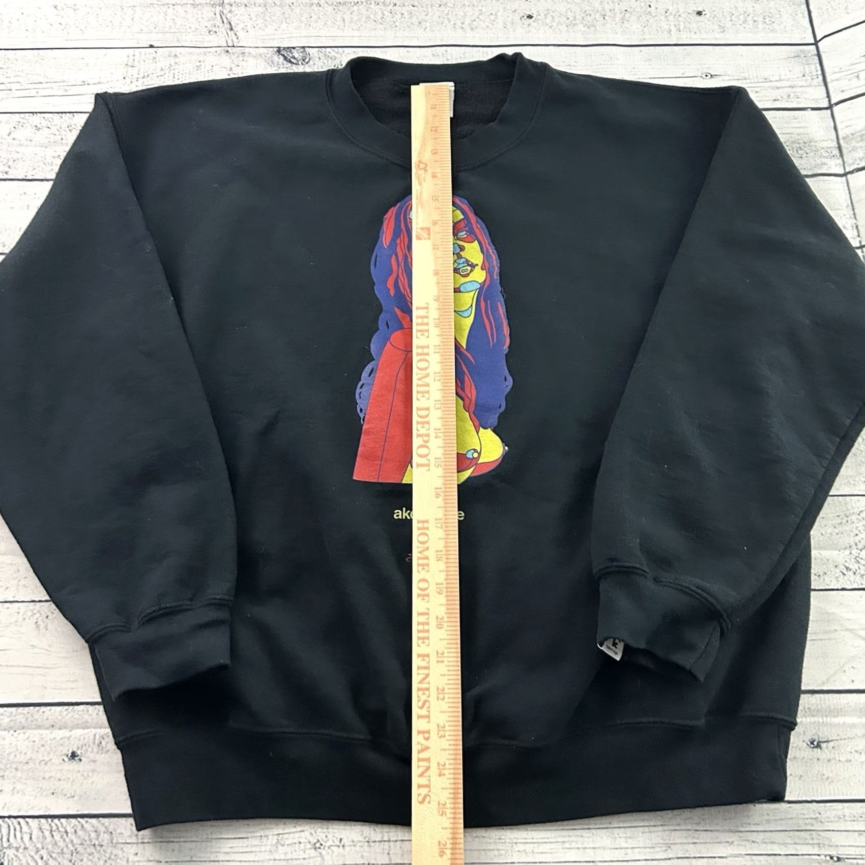 Vintage Akomplice Pullover Sweatshirt Crewneck Men L Black Size US L / EU 52-54 / 3 - 3 Thumbnail