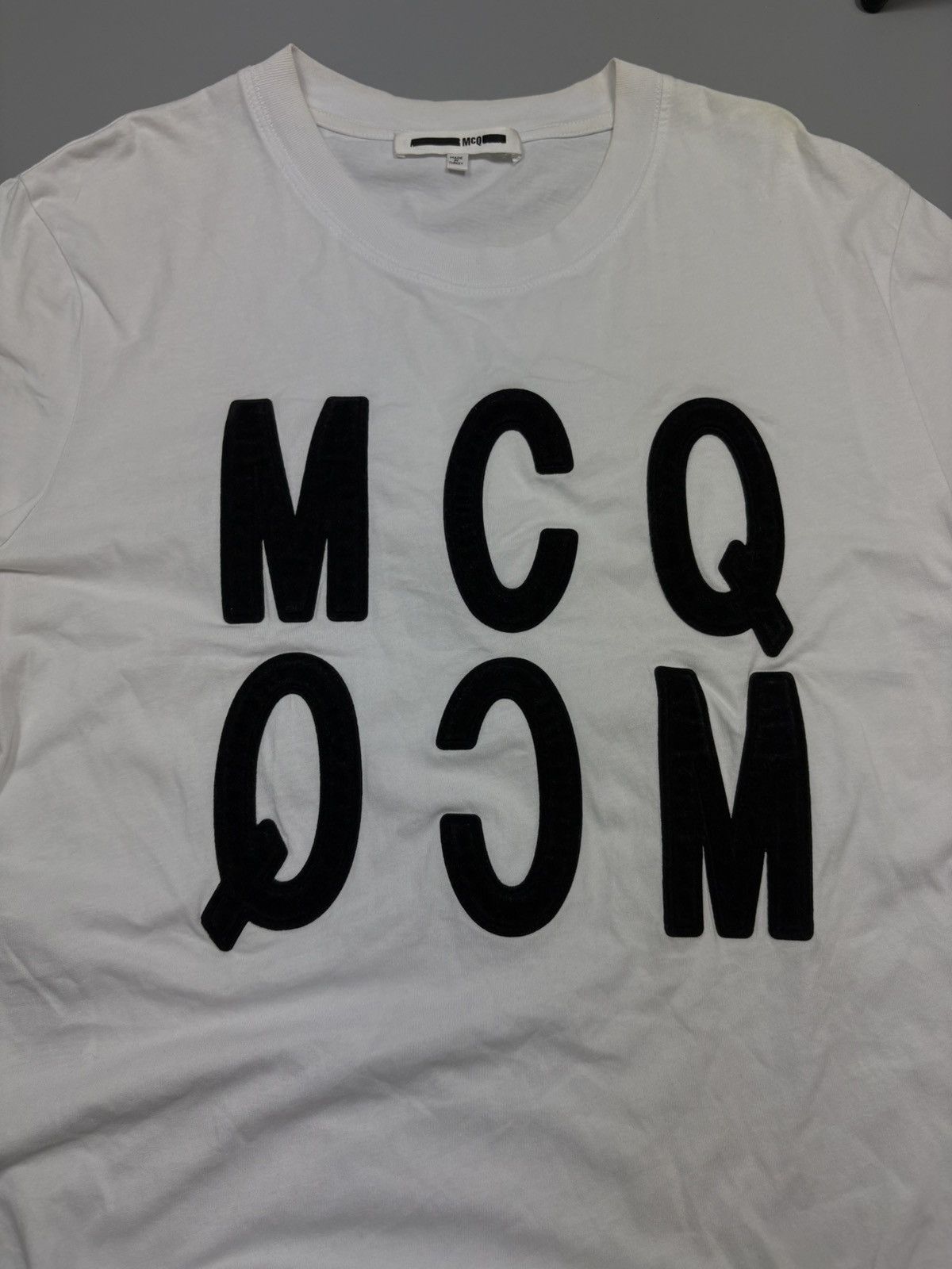 Alexander McQueen Alexander McQueen McQ Big logo streetwear t-shirt Size US L / EU 52-54 / 3 - 3 Thumbnail