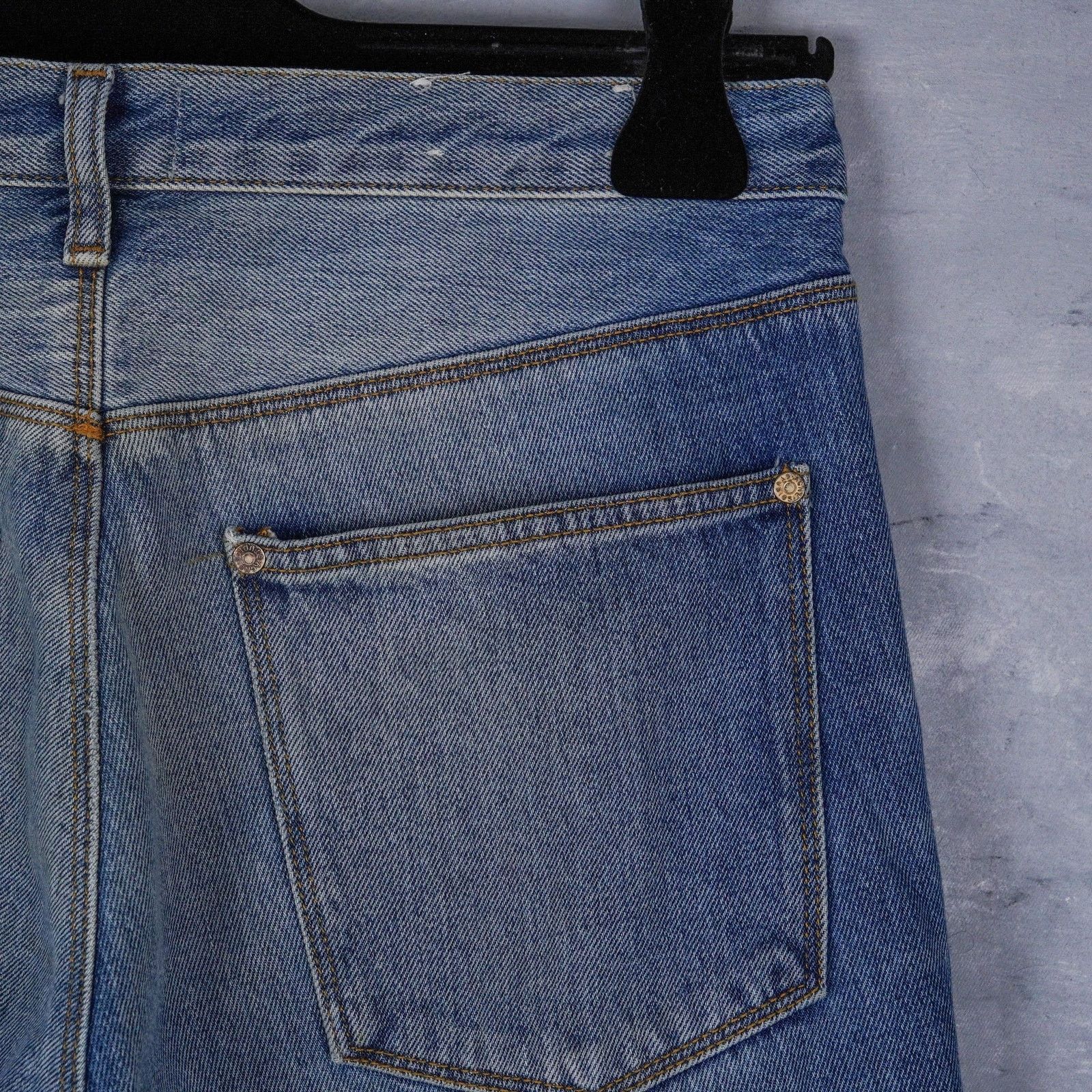 Acne Studios Acne studios max light vintage faded blue denim jeans pants Size US 32 / EU 48 - 4 Thumbnail