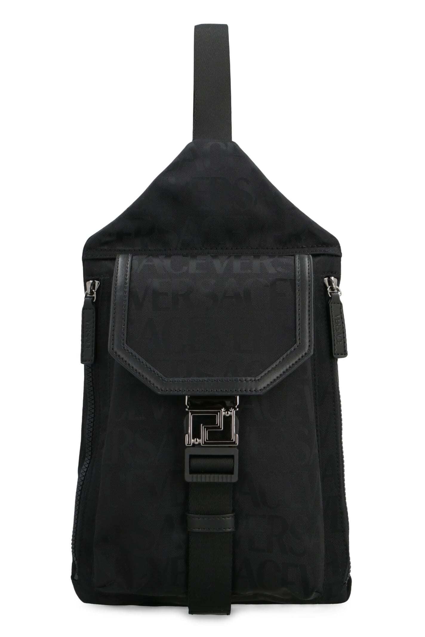 Versace Black Nero Backpack Fall/winter 2023