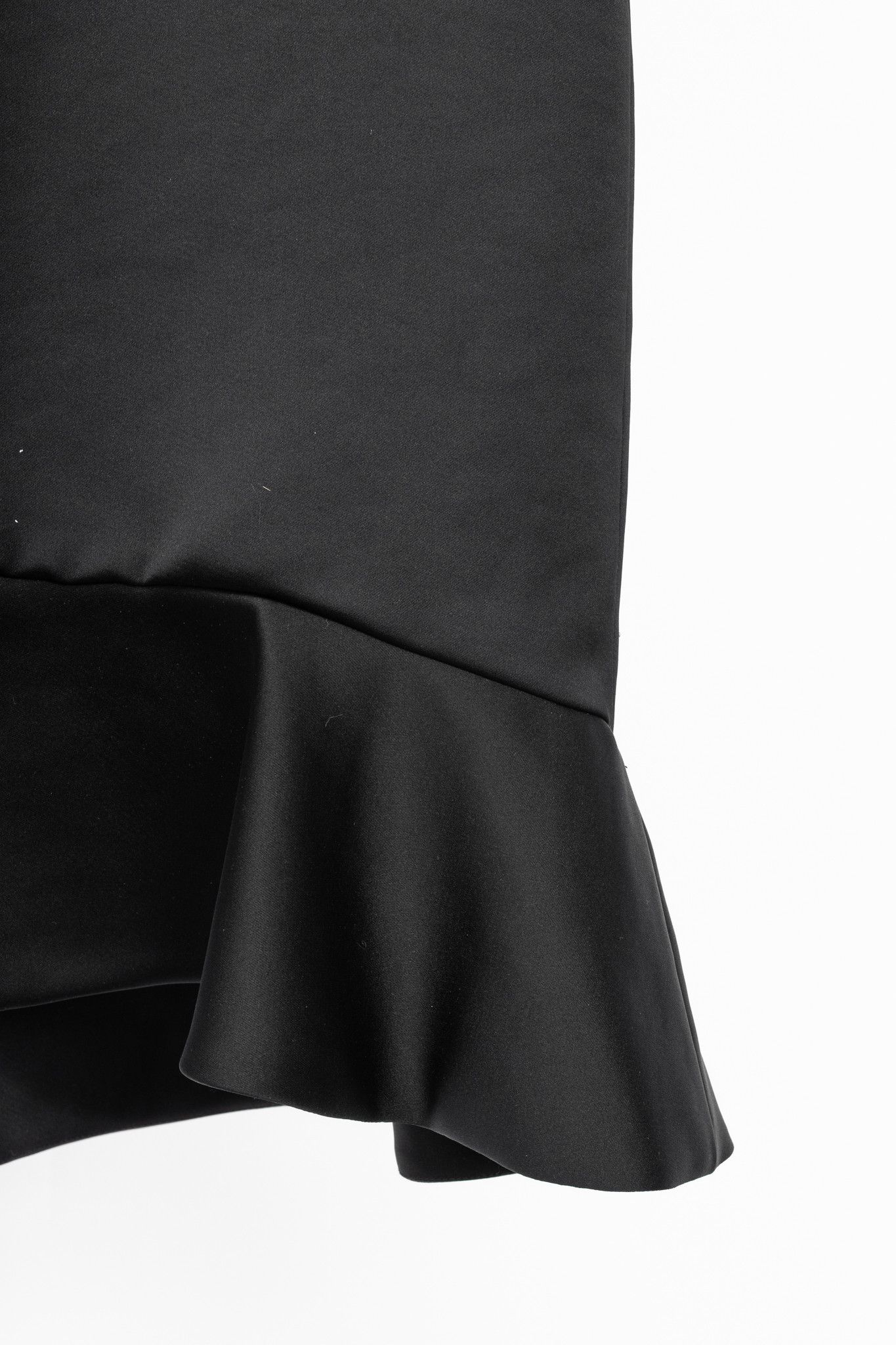 MCQ McQ by Alexander McQueen PF14 Duchess Satin Ruffle Dress Size M / US 6-8 / IT 42-44 - 7 Thumbnail