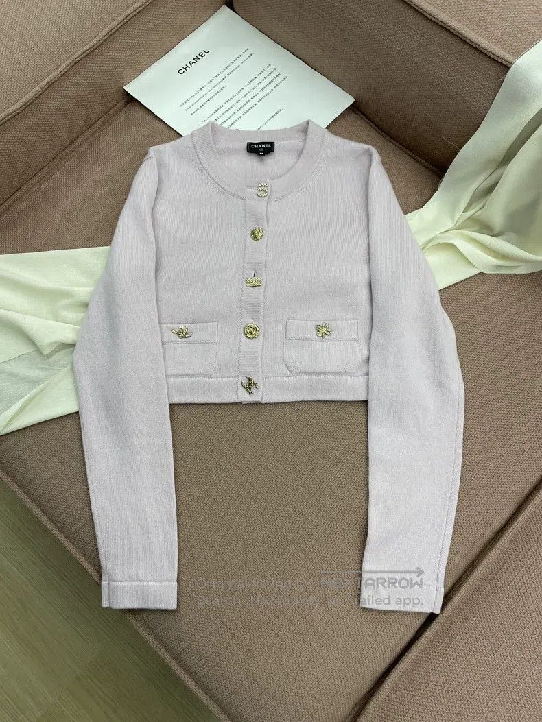 Chanel Chanel Pink multi-element button cashmere cardigan jacket Size XS / US 0-2 / IT 36-38 - 1 Thumbnail