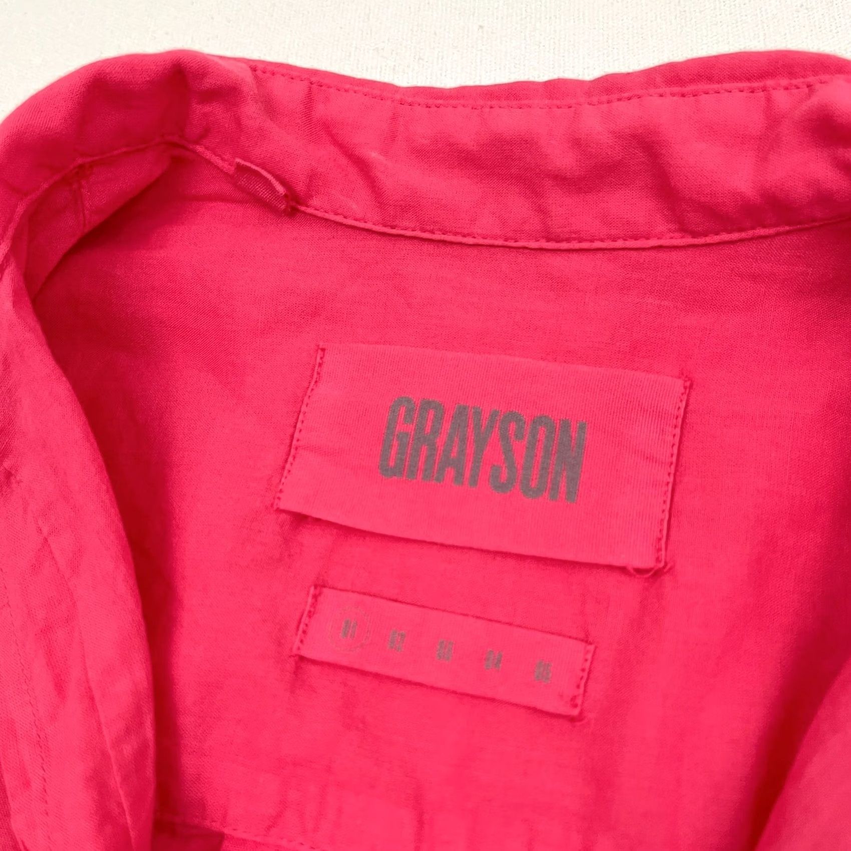 Pinko Grayson The Hero Shirt Womens XS Pink Button Up Lightweight Blouse Size XS / US 0-2 / IT 36-38 - 2 Thumbnail