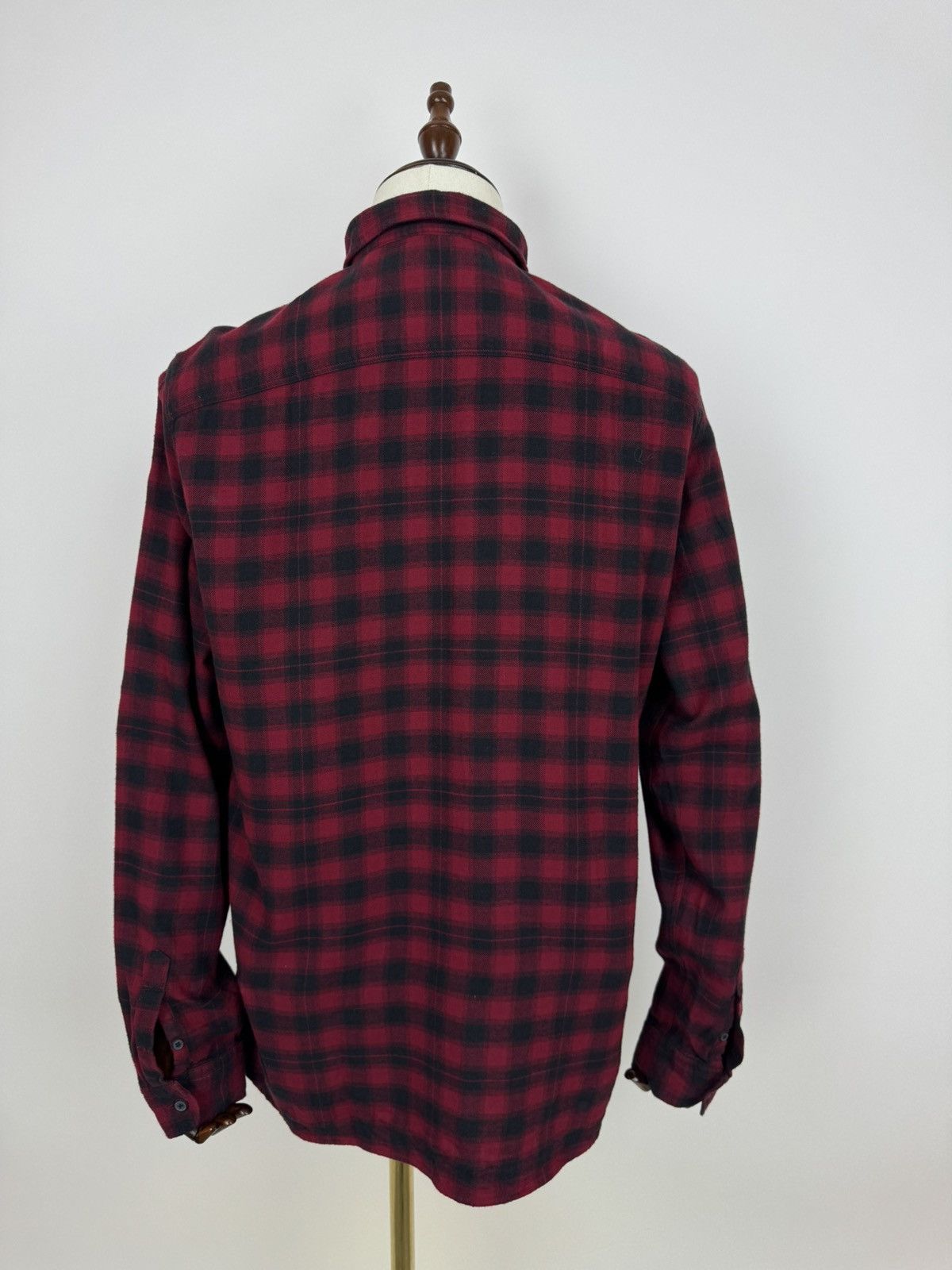 Allsaints Allsaints Chetco LS Plaid flannel shirt Checkered size M Size US M / EU 48-50 / 2 - 6 Thumbnail