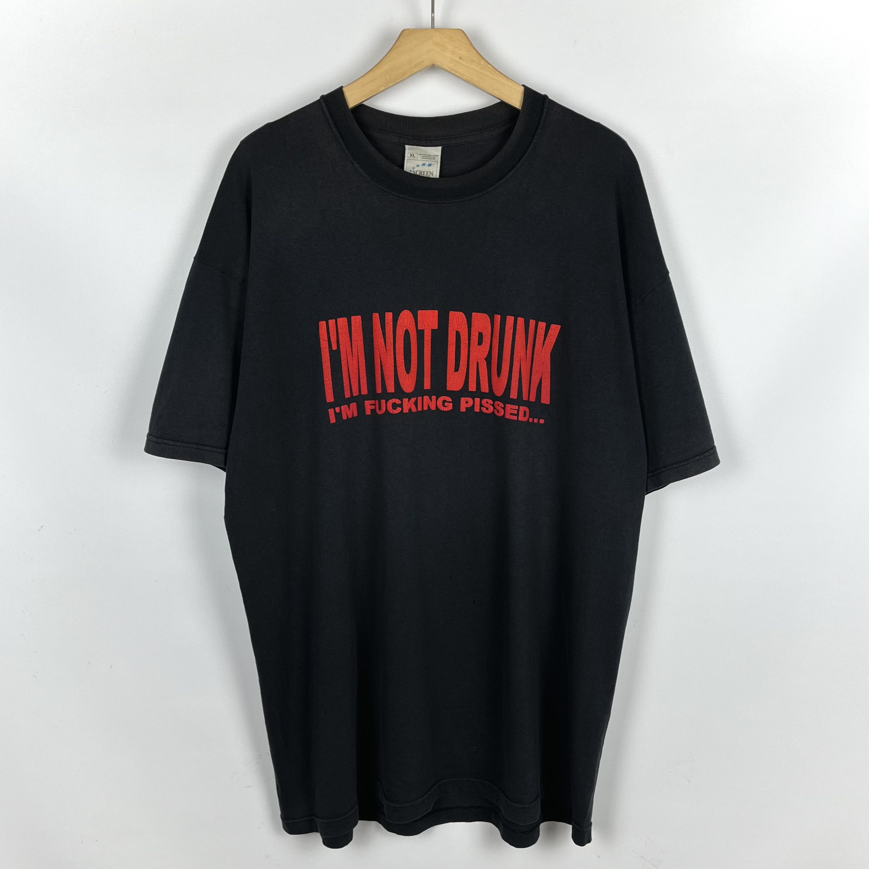 Streetwear × Vintage Vintage 90 I'm Here About The Blowjob funny
